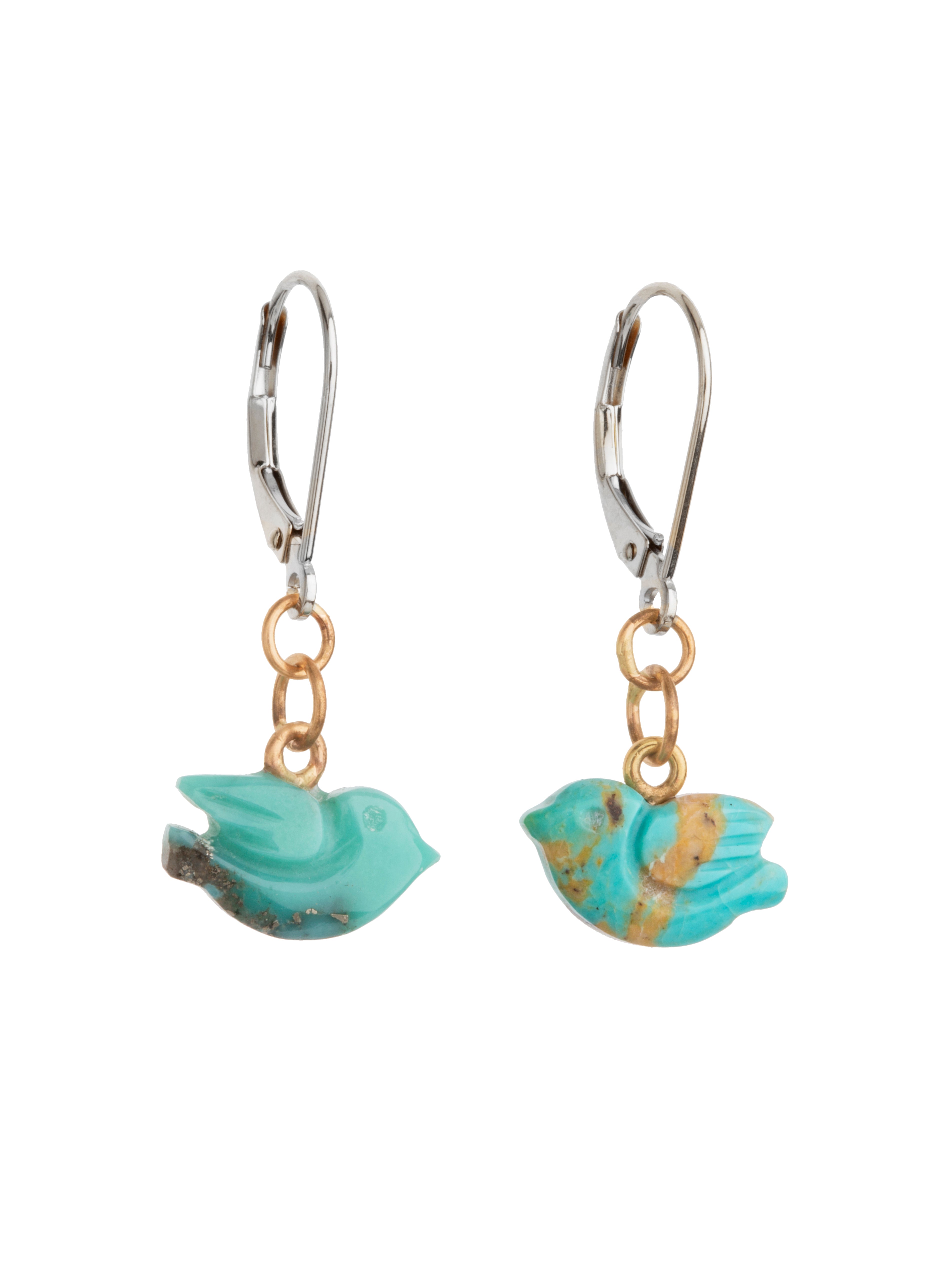 Blue Birds of Happiness Earrings