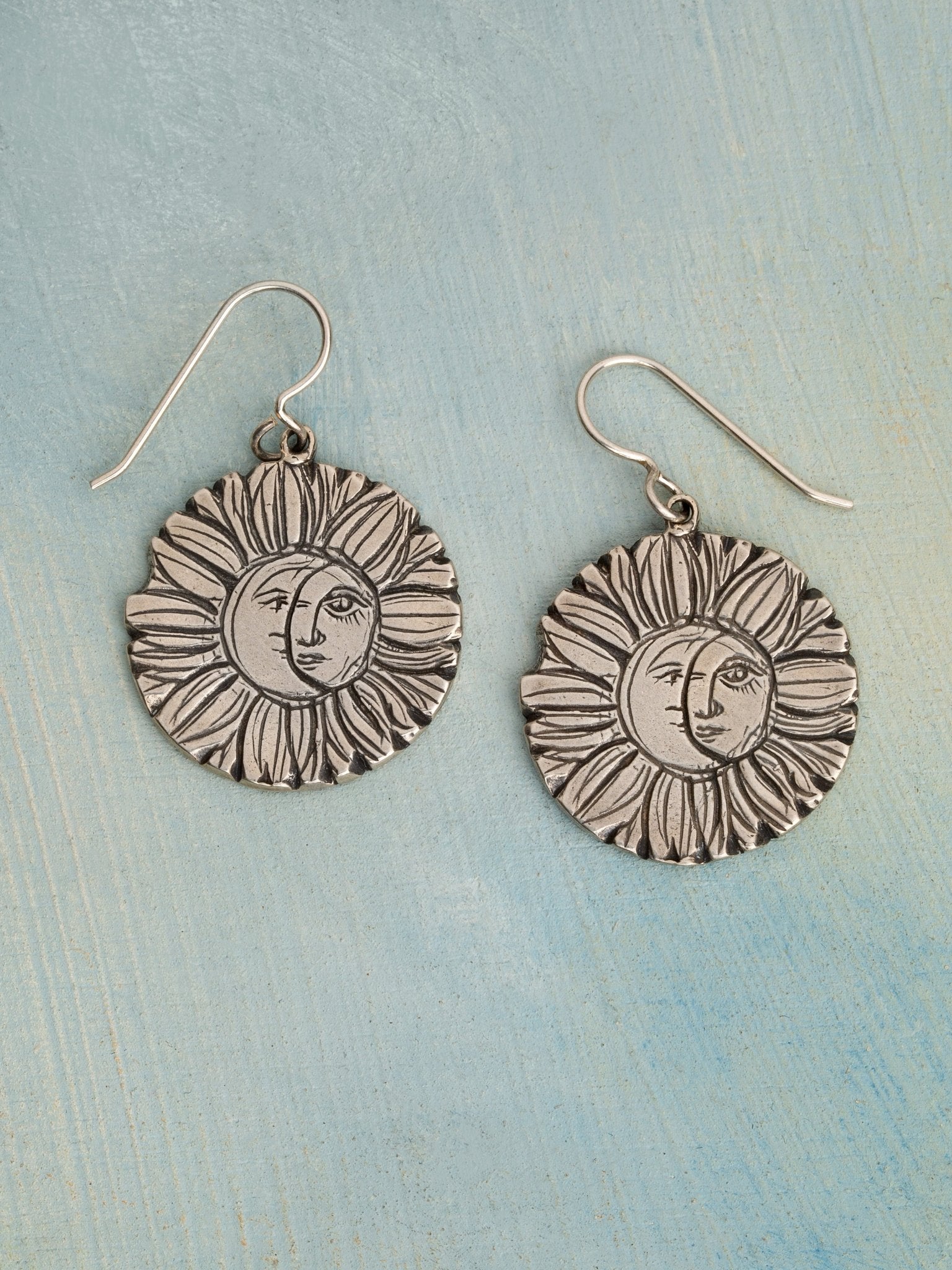 Moon Flower Earrings - Jes MaHarry