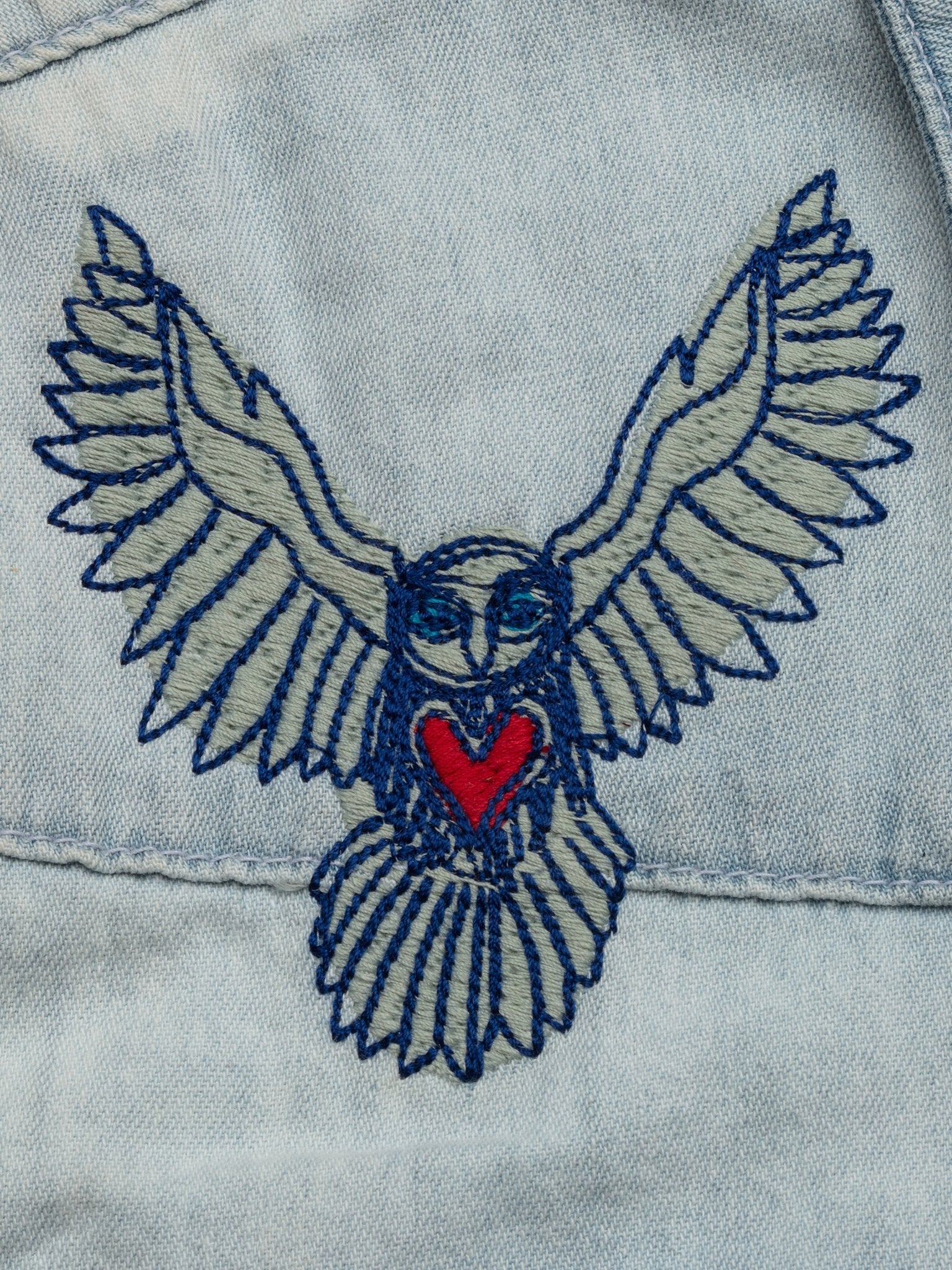 Follow Your Dreams Denim Shirt - Jes MaHarry