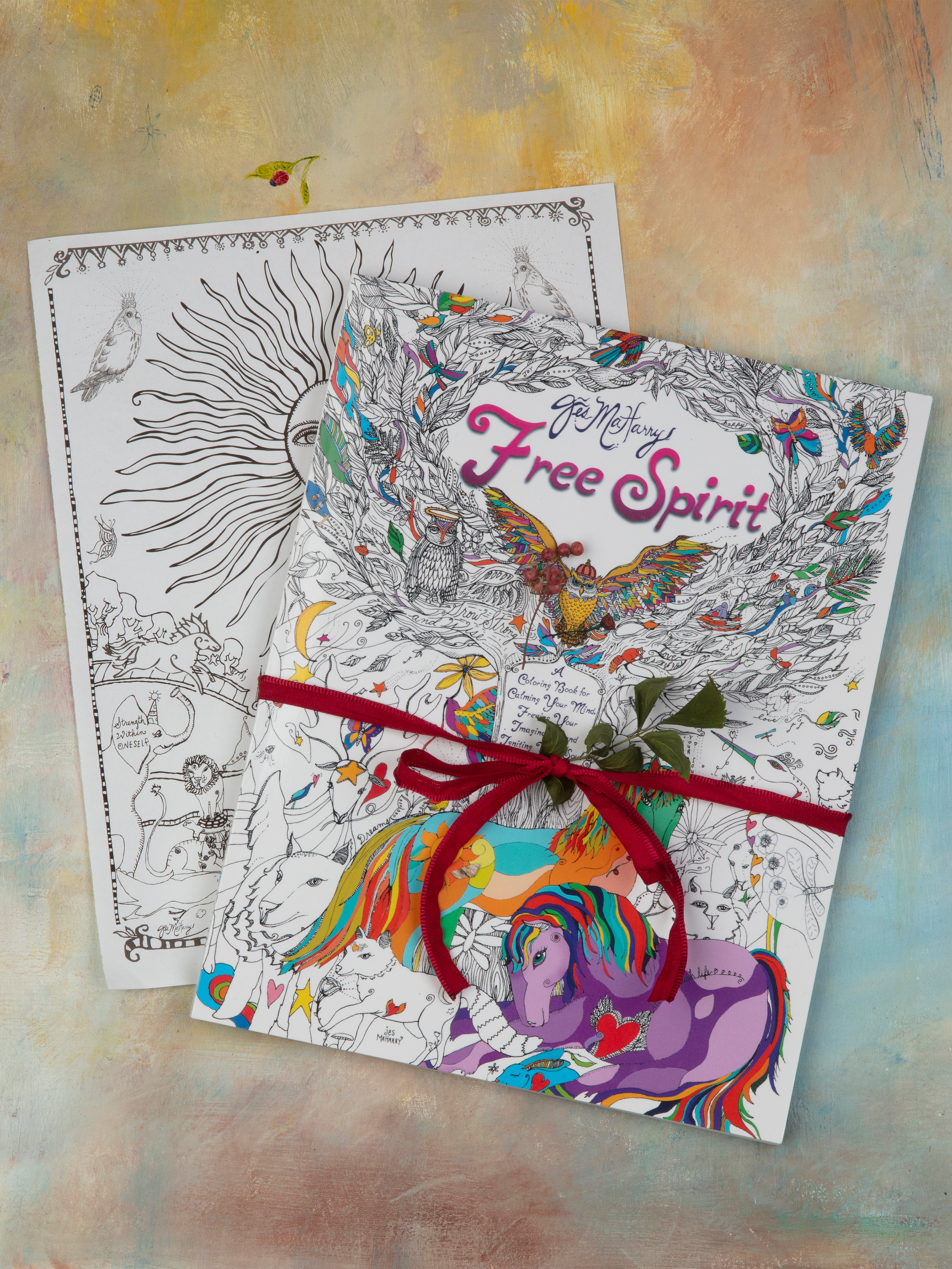 Free Spirit Coloring Book