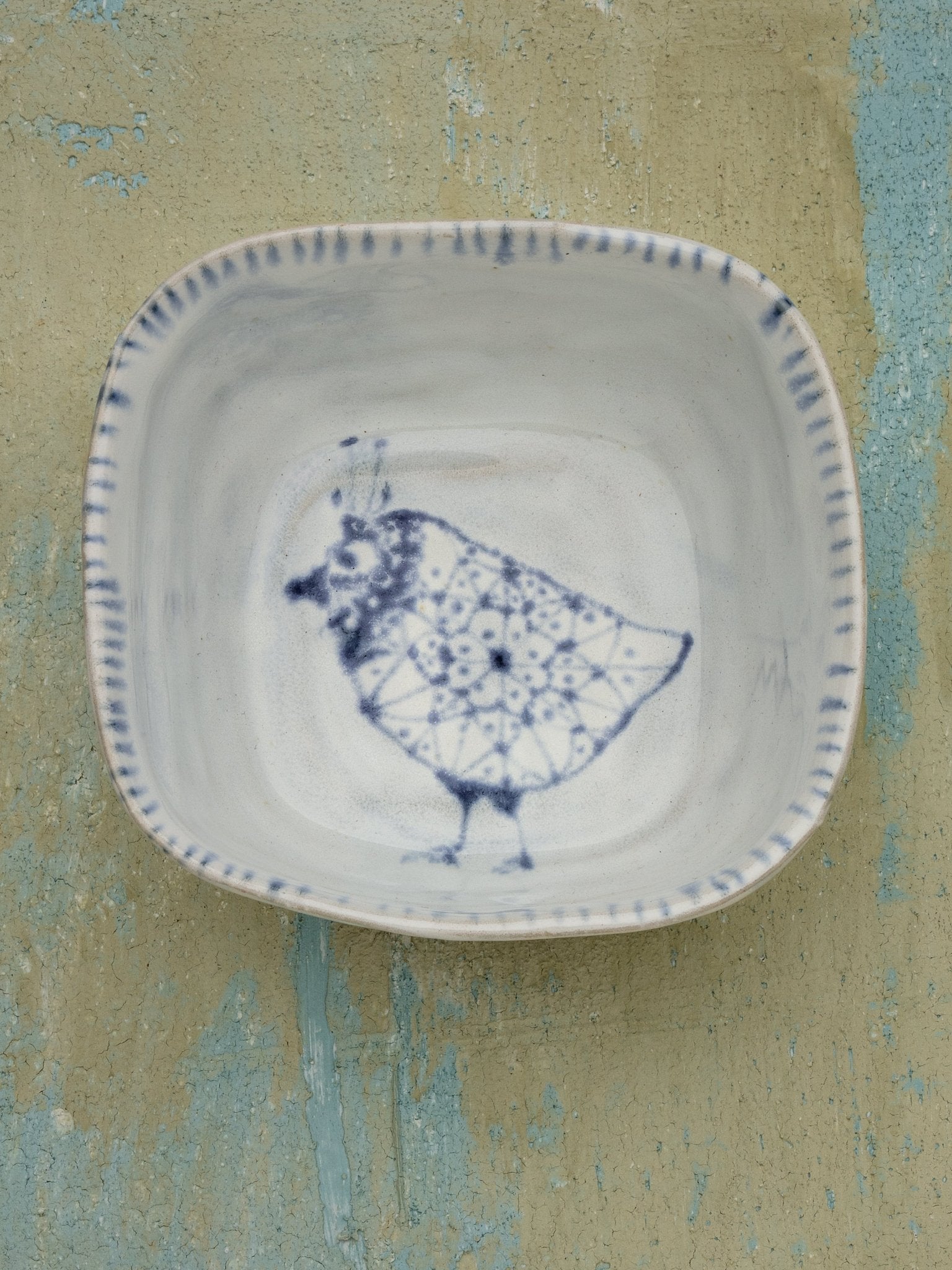Julie Spako - Small Bluebird Dish - Jes MaHarry