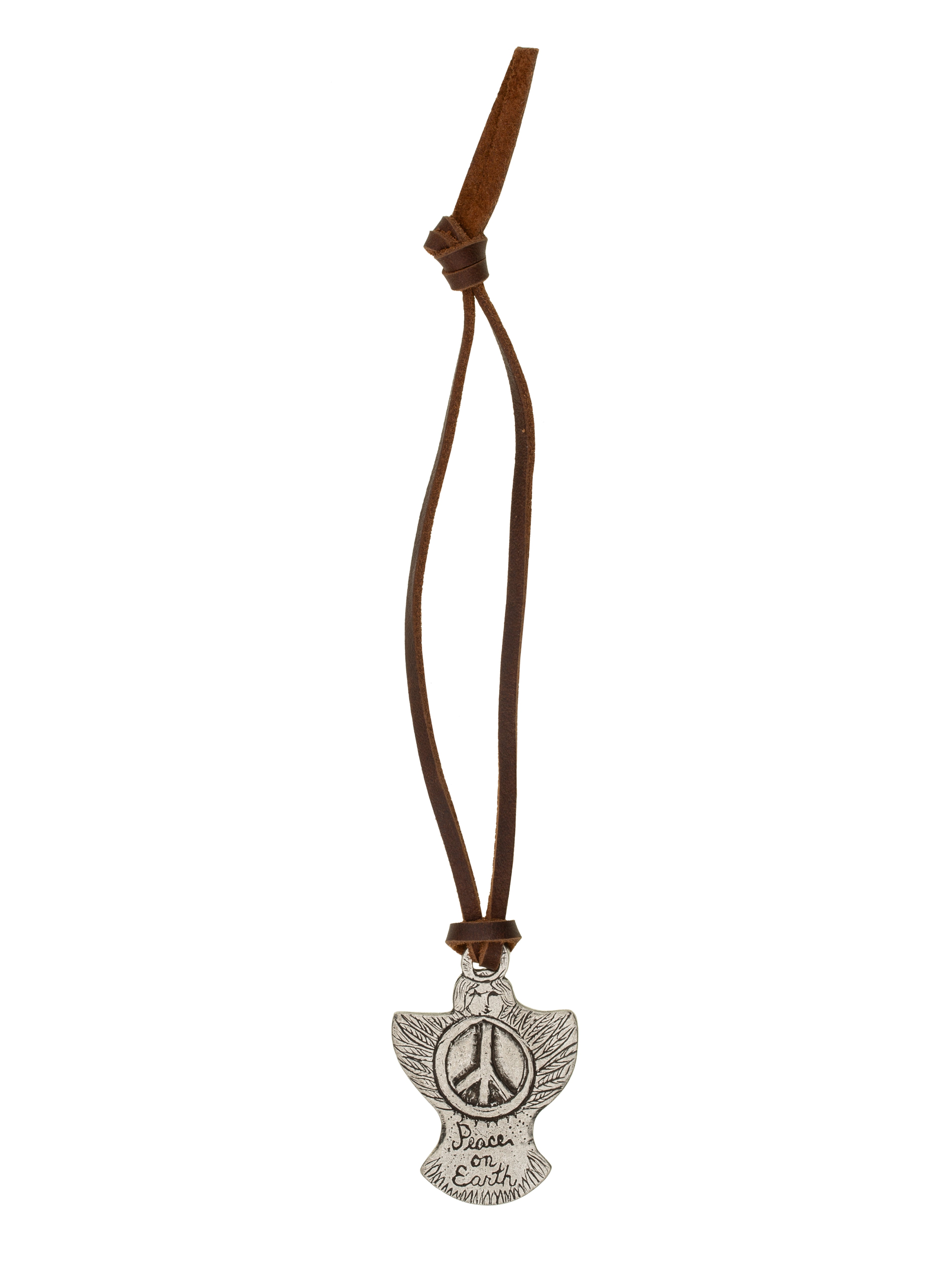 Peace on Earth Pewter Charm