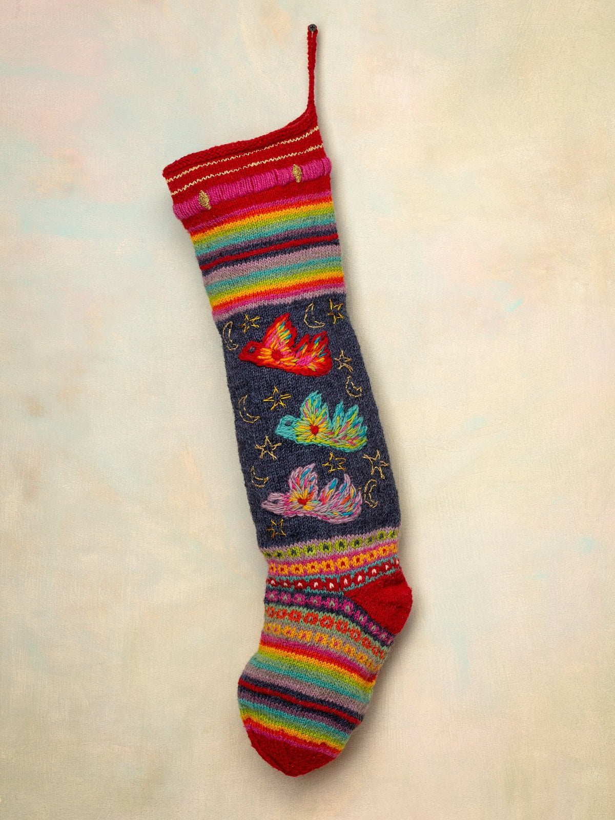 Sing For Joy Handknit Stocking — Jes MaHarry