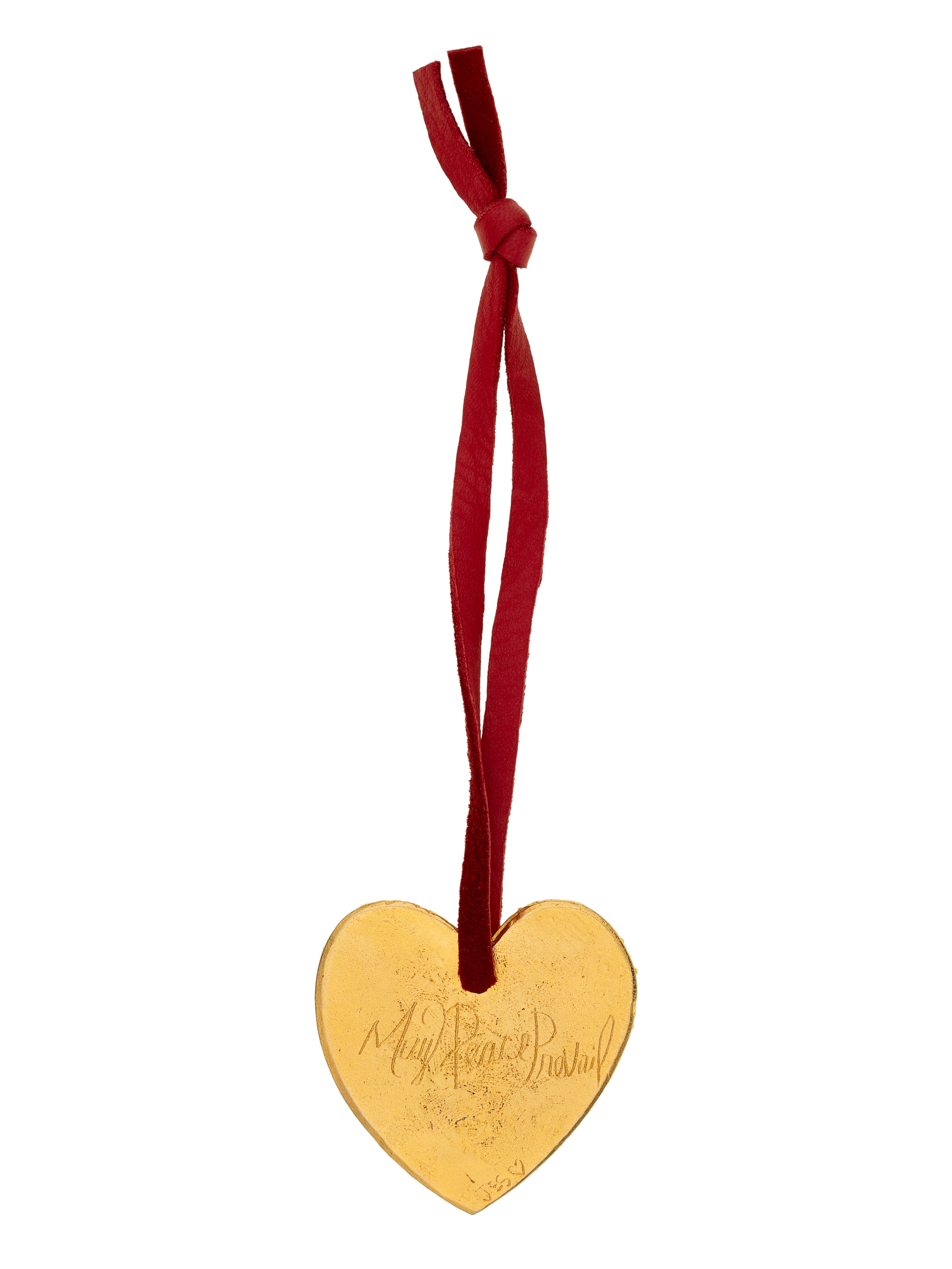 Golden Heart Ornament