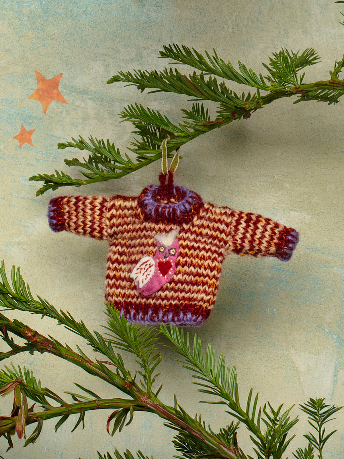 Hootie the Owl Sweater Ornament