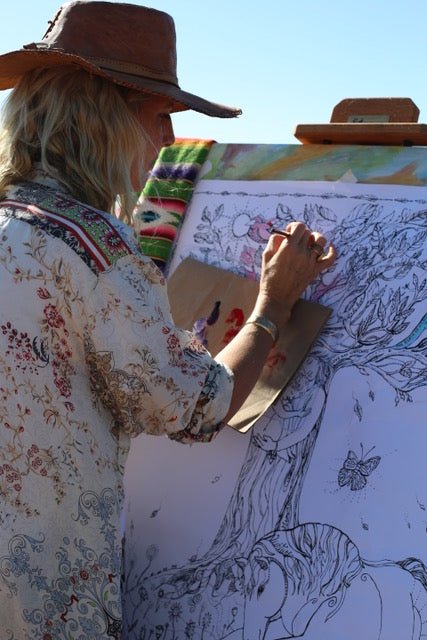 Free Spirit Coloring Book - Jes MaHarry