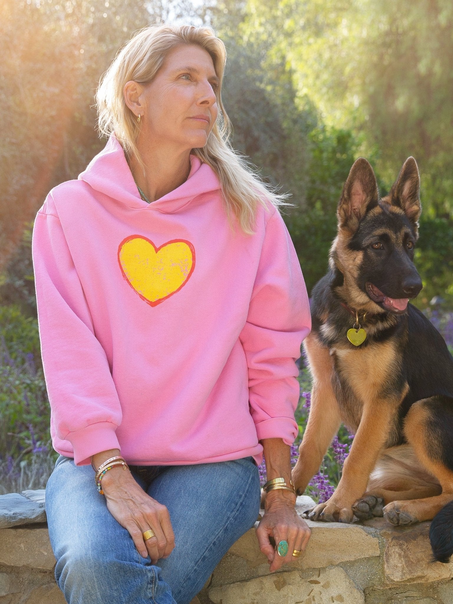 Inspire Love Pink Hoodie - Jes MaHarry