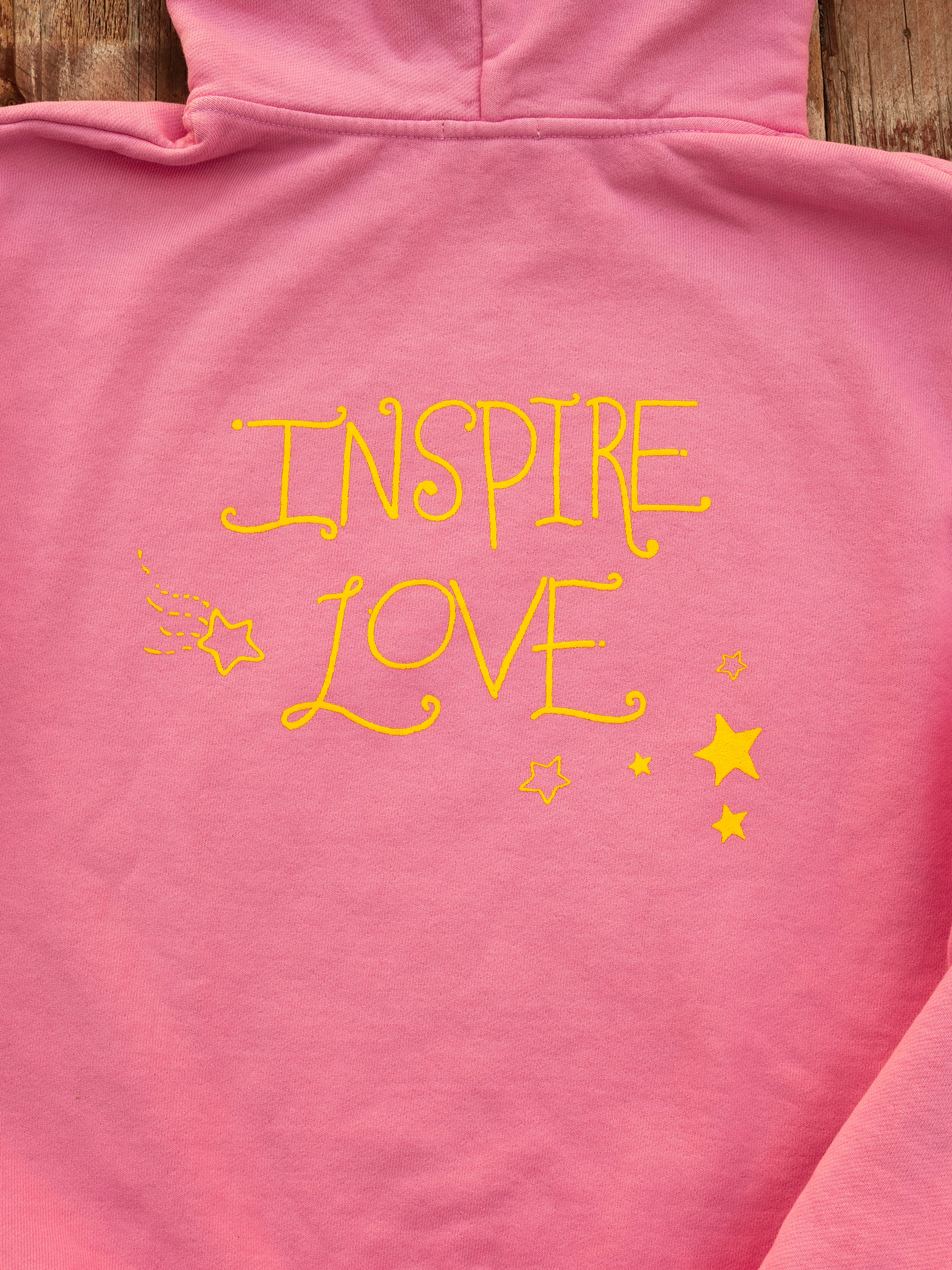 Inspire Love Pink Hoodie