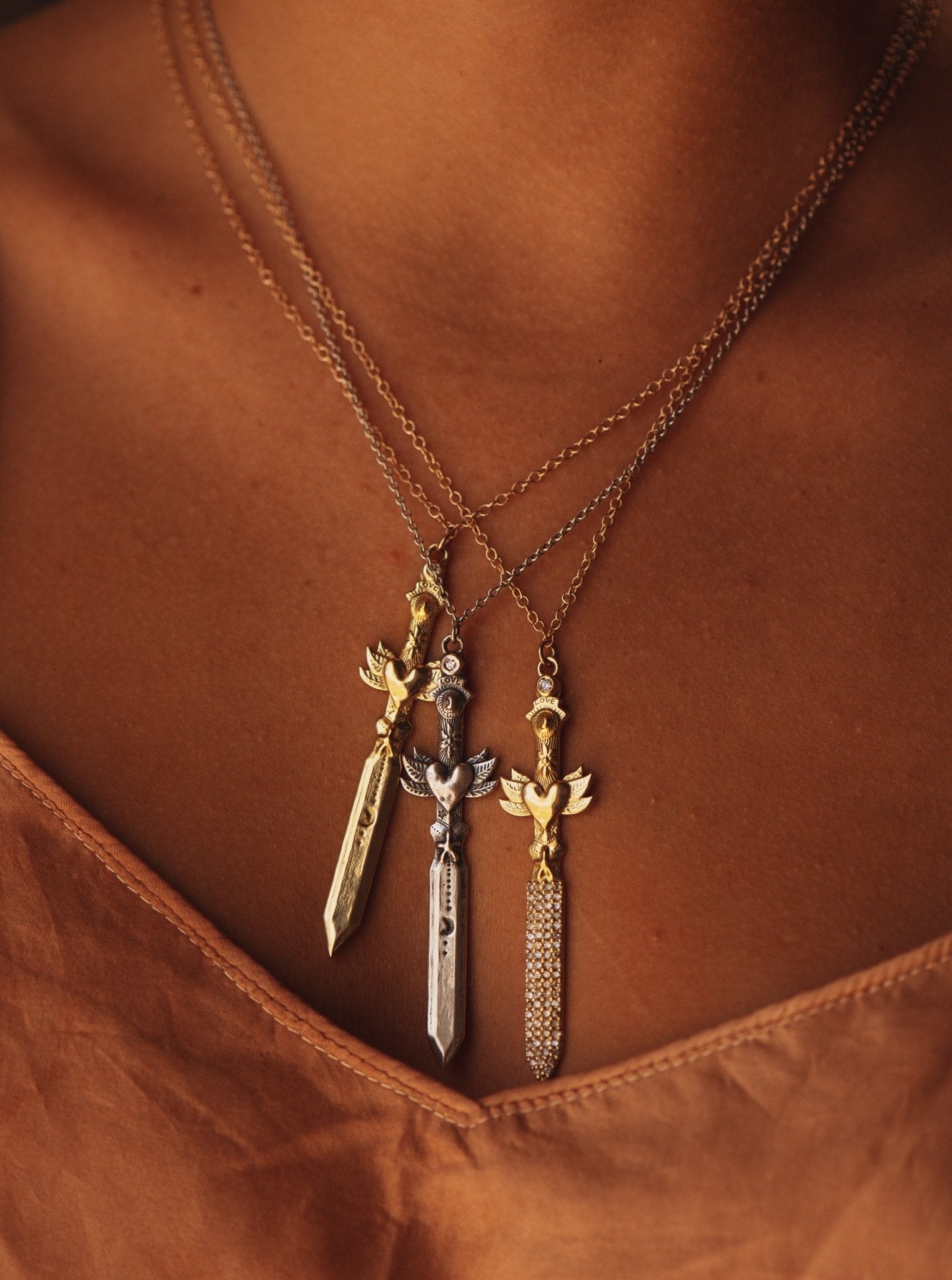 Warrior for Divine Truth Necklace - Jes MaHarry
