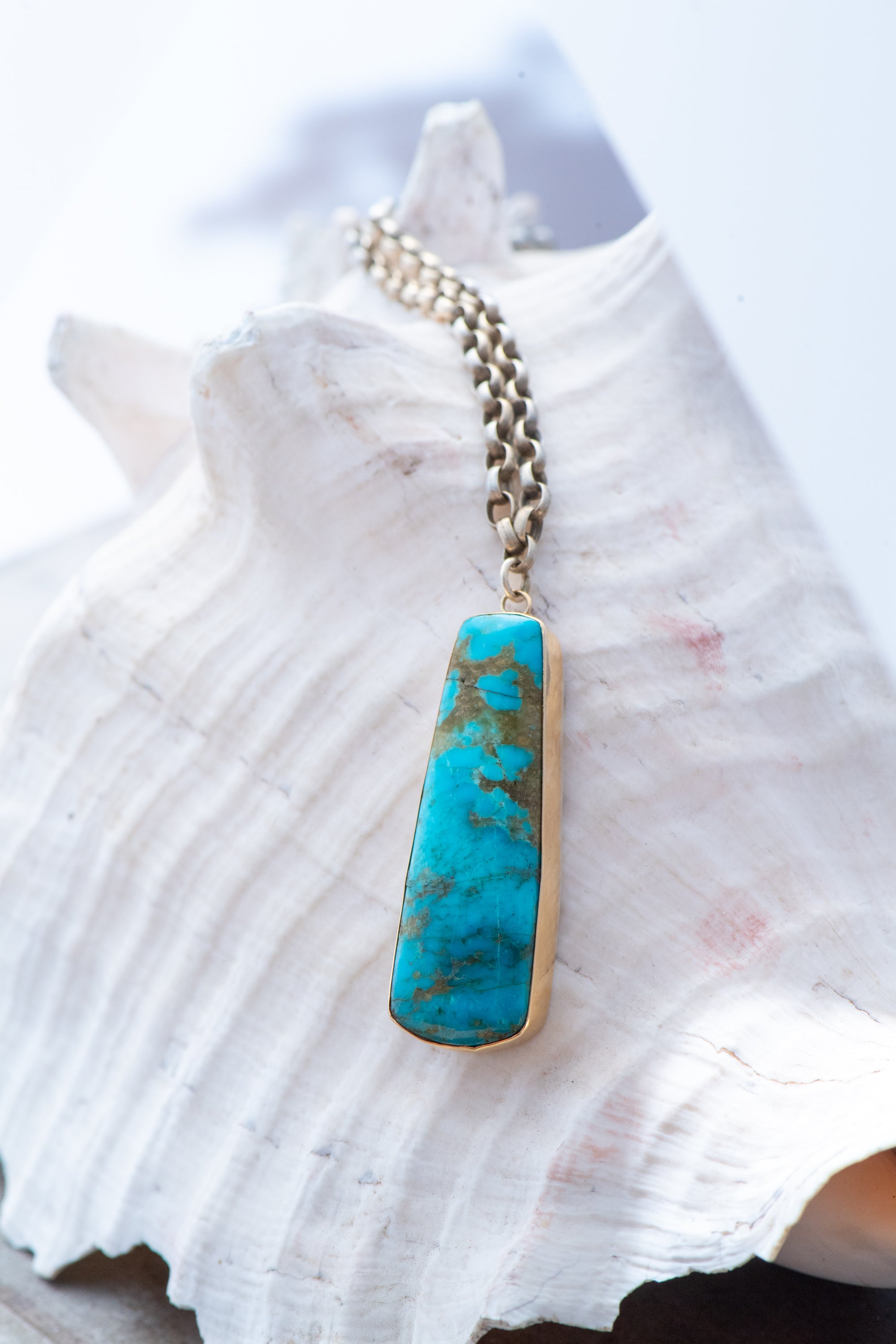 Turquoise Totem Necklace
