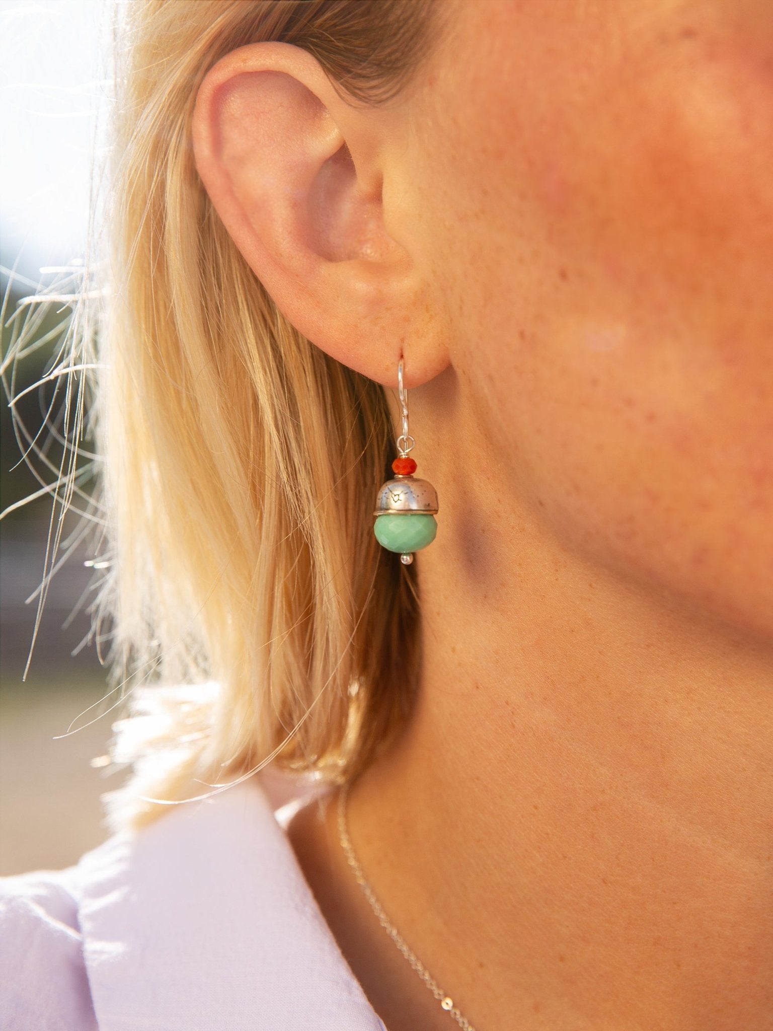 Clear Path Earrings - Jes MaHarry