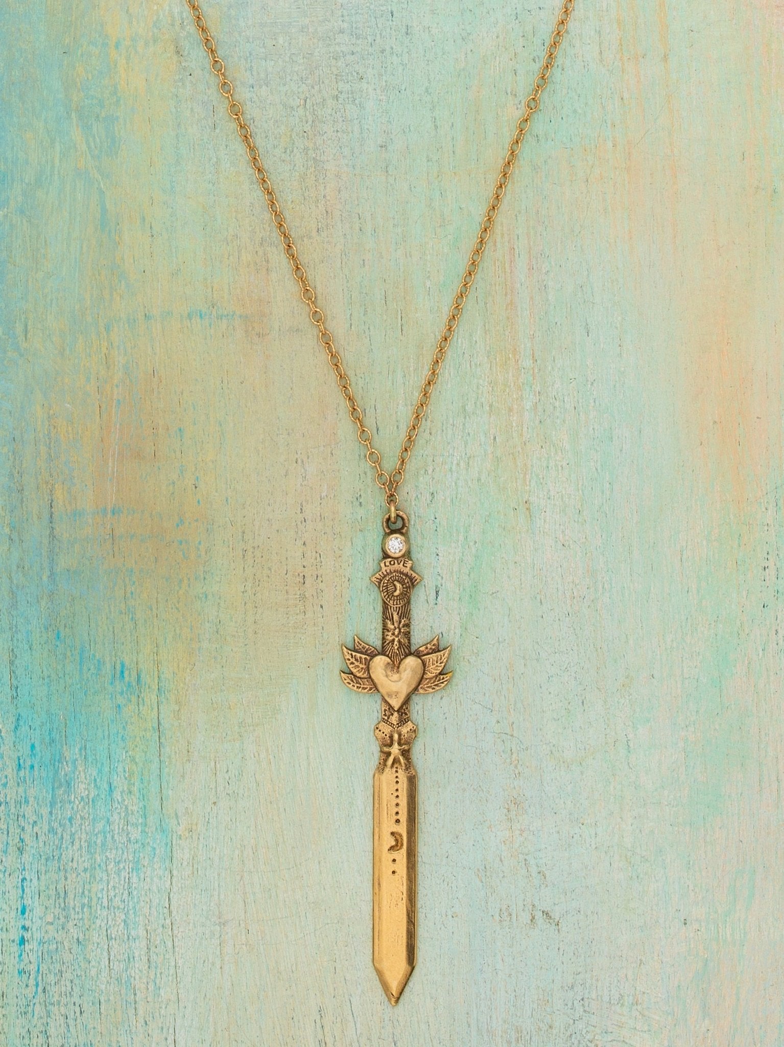 Warrior for Divine Love Necklace - Jes MaHarry