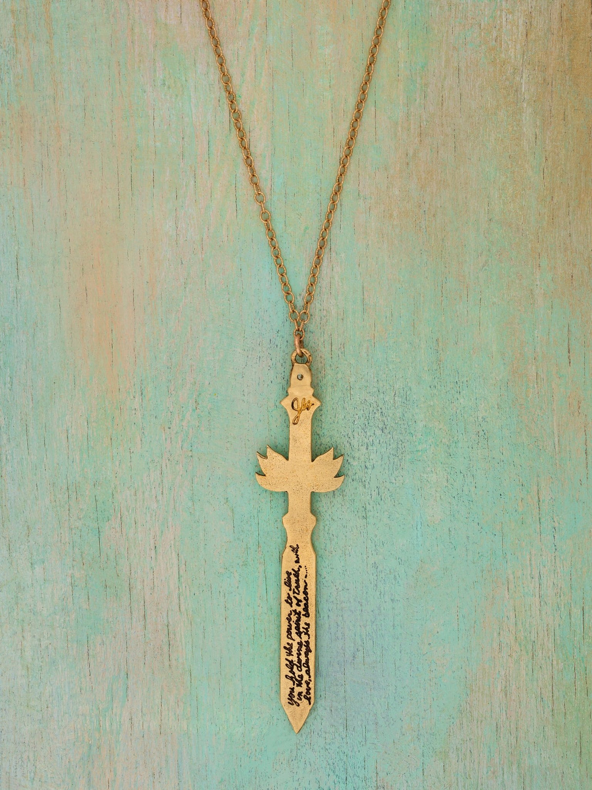 Warrior for Divine Love Necklace — Handmade by Jes MaHarry