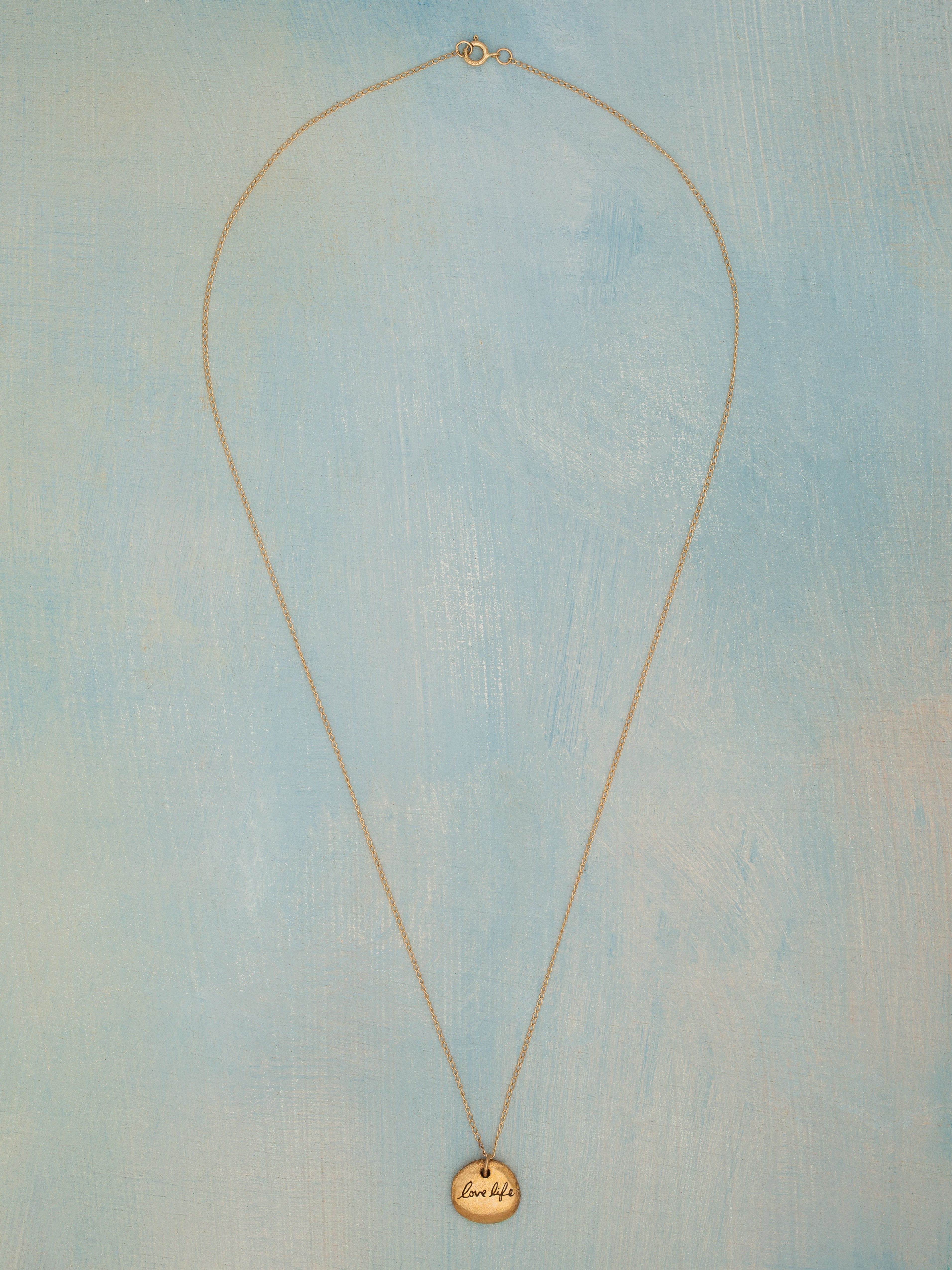 Gold Love Life Necklace