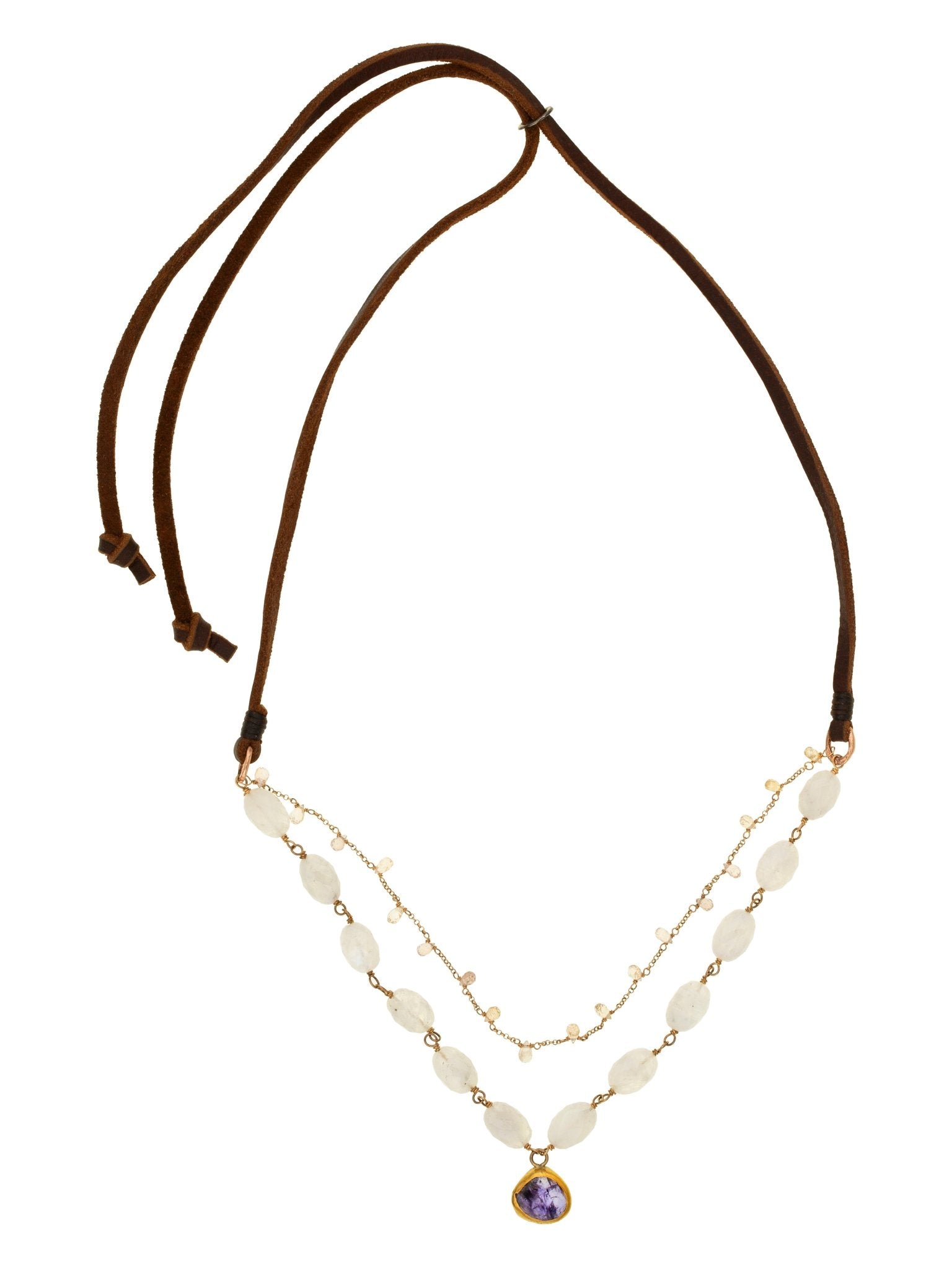 Lilac Necklace — Handmade by Jes MaHarry