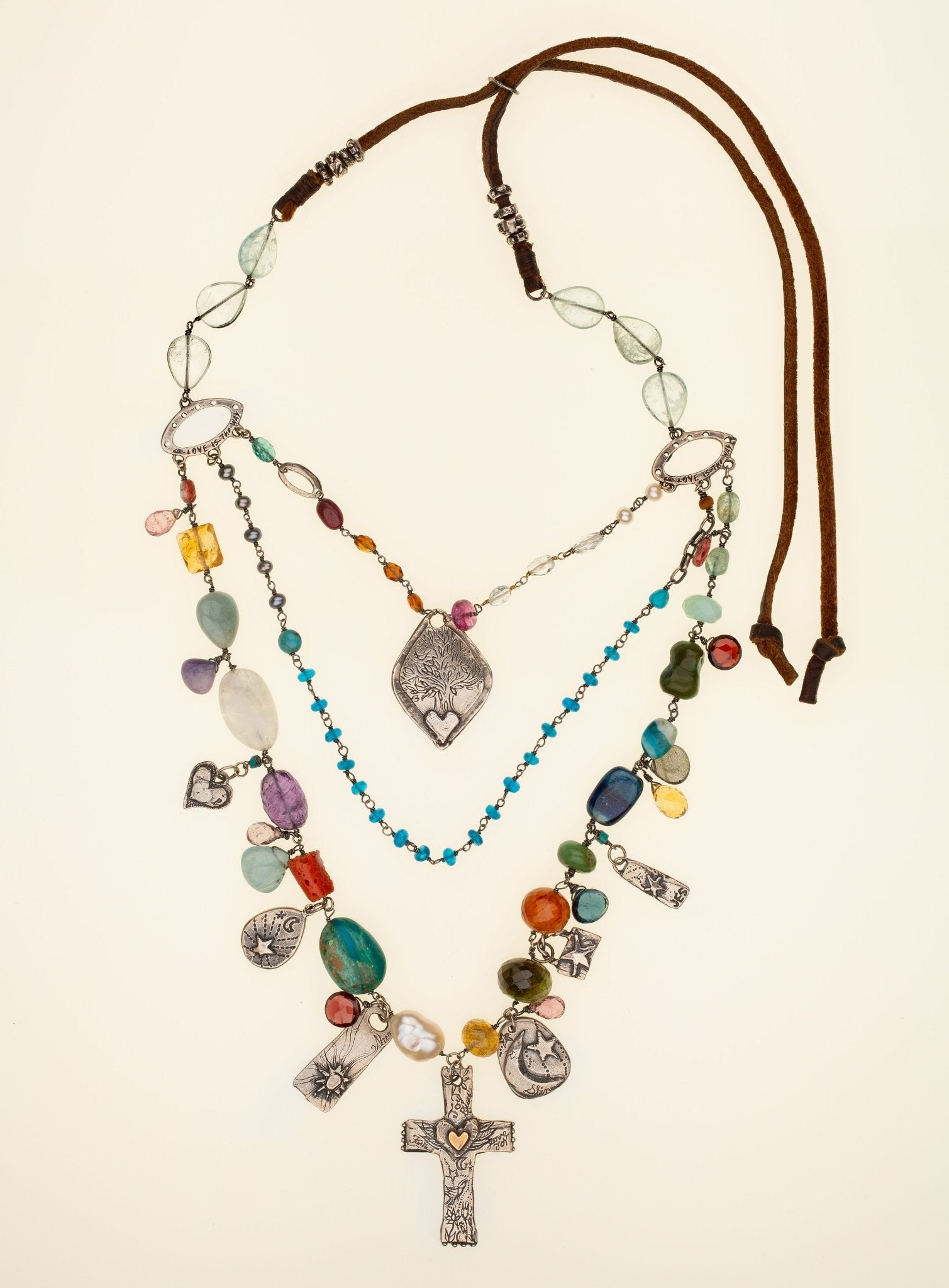 Hearts Arise Necklace — Handmade by Jes MaHarry