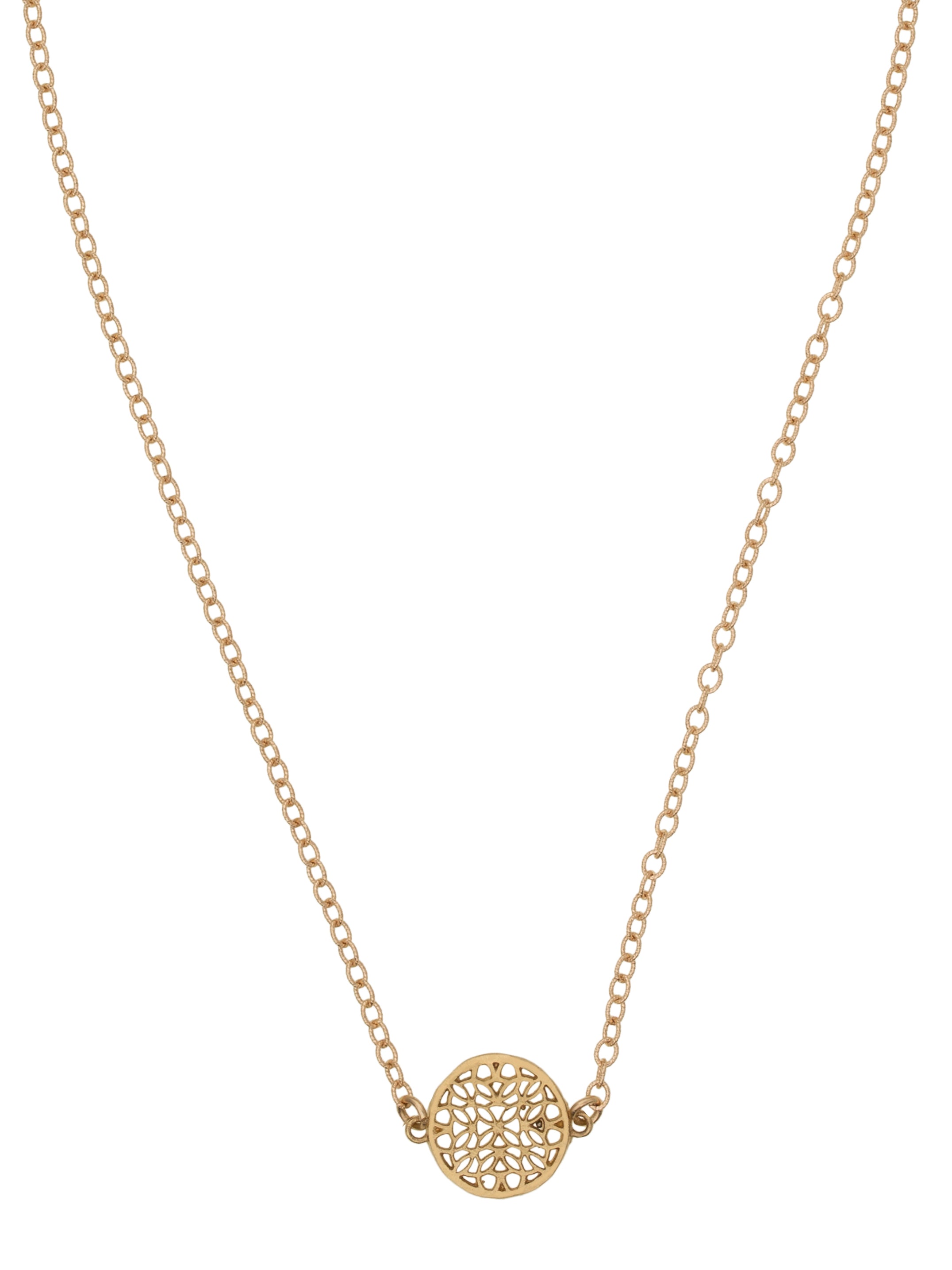 Single Sacred Flower Of Life Necklace