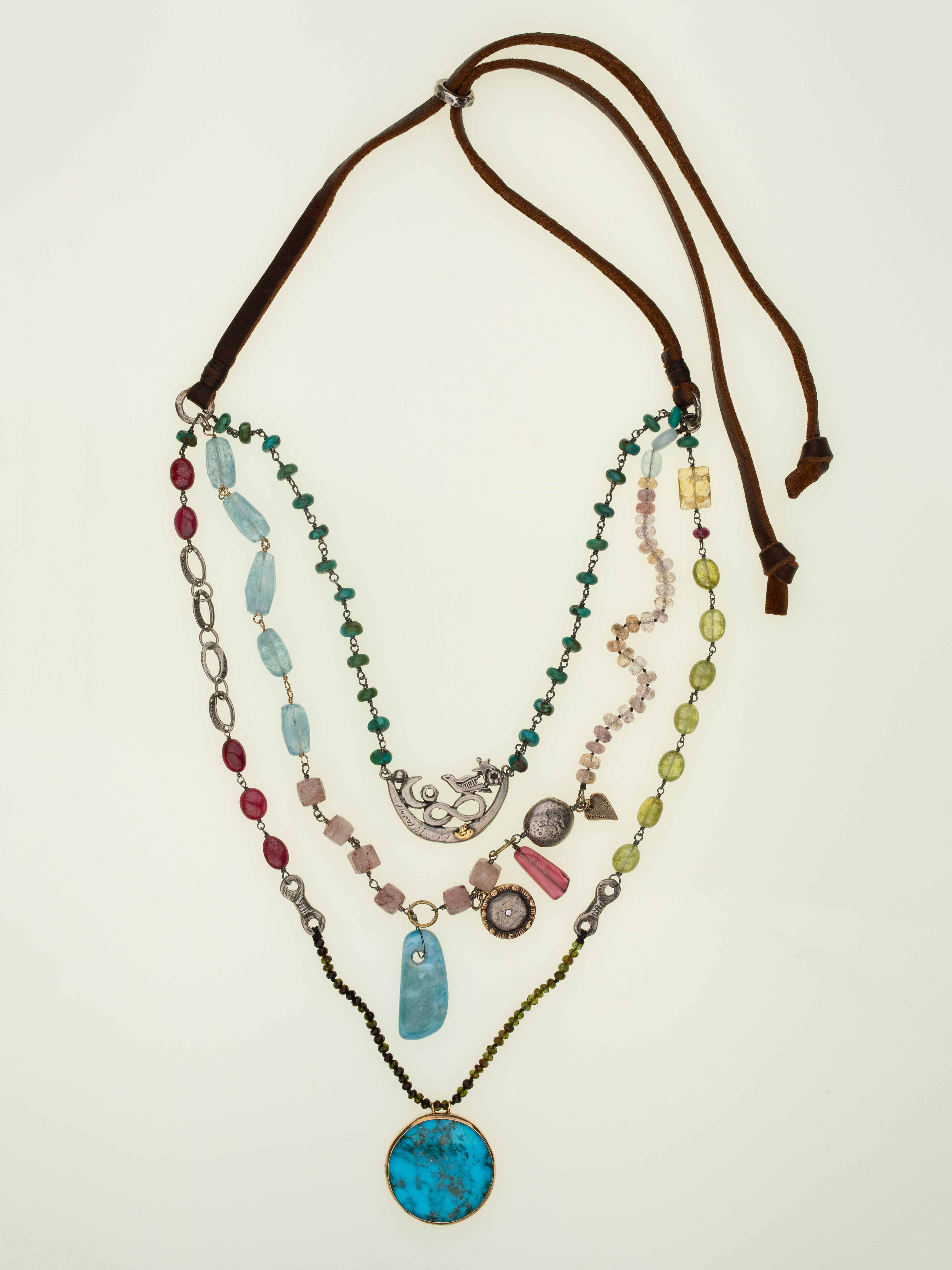 Moon Over Tides Necklace