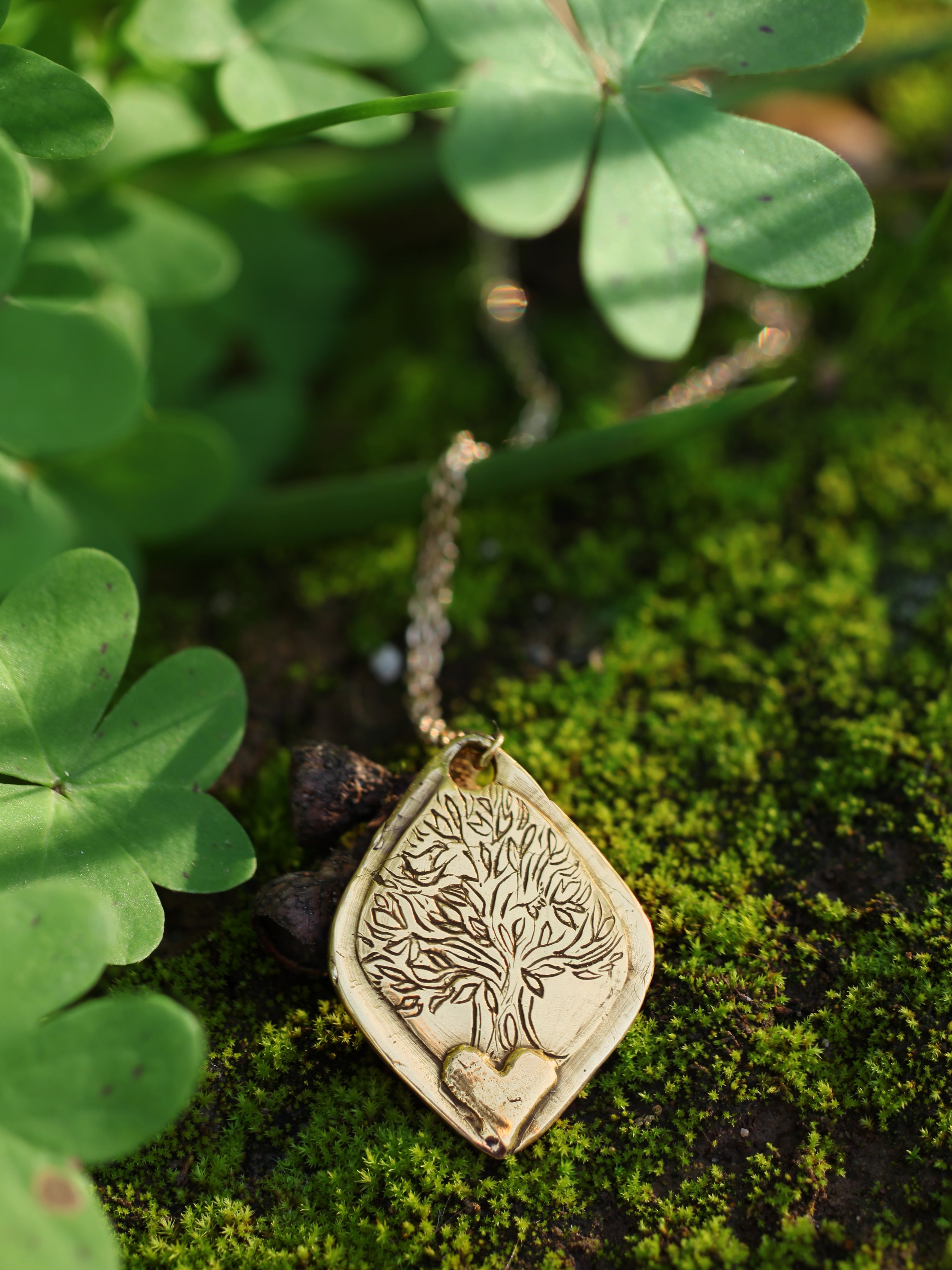 Grounded in Love Necklace-gold