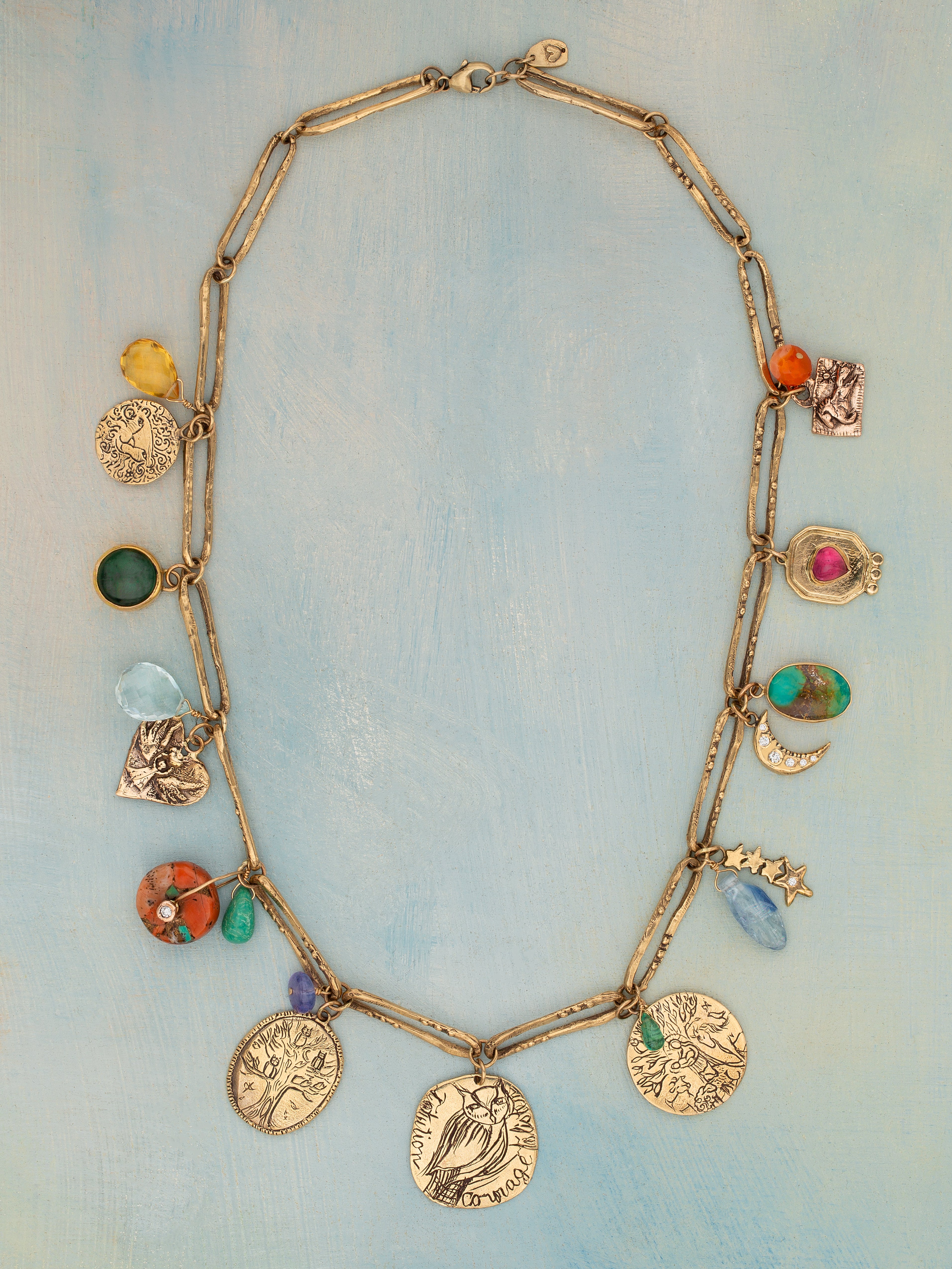 Light Catcher Charm Necklace