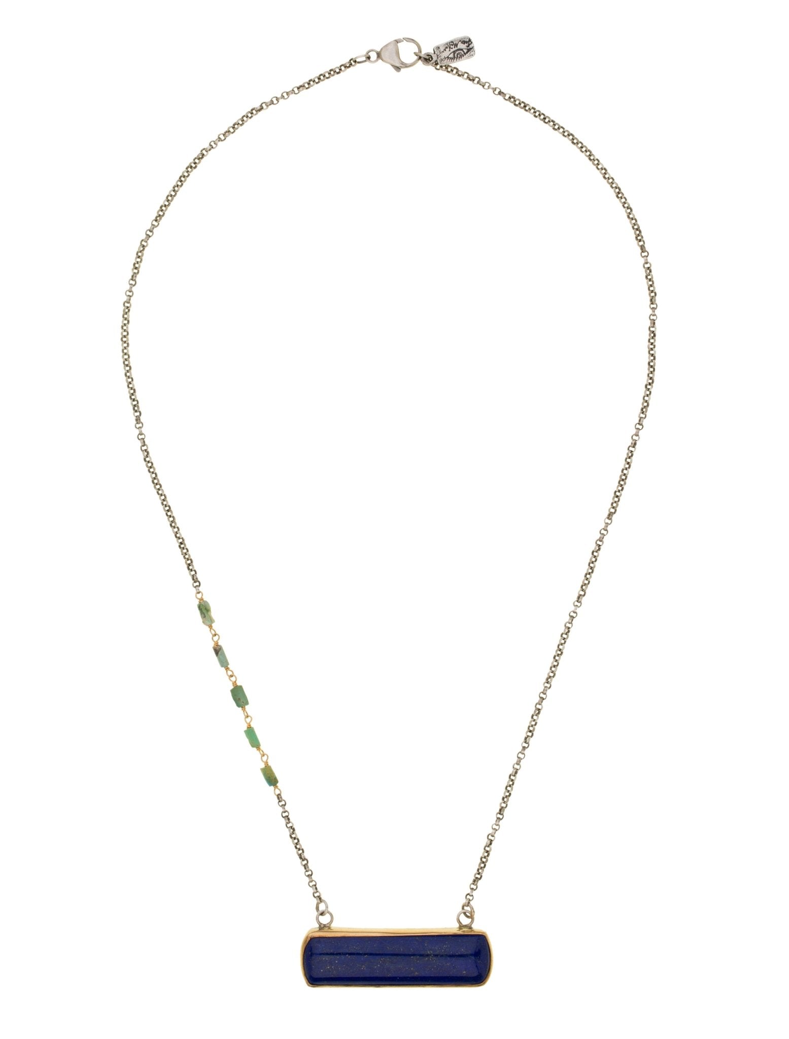 Blue Stream Necklace — Handmade by Jes MaHarry