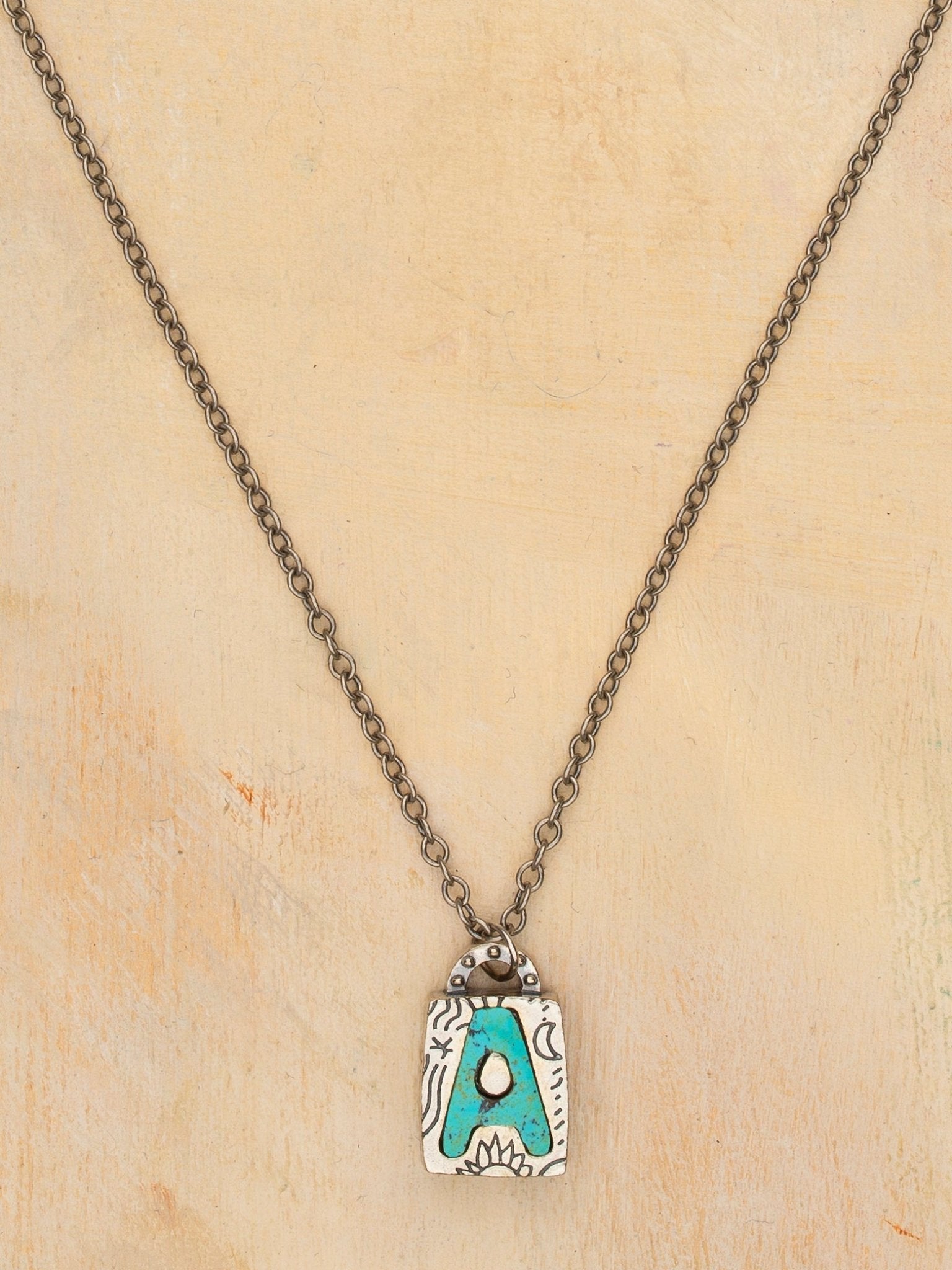 Big Open Sky Initials Necklace - Jes MaHarry