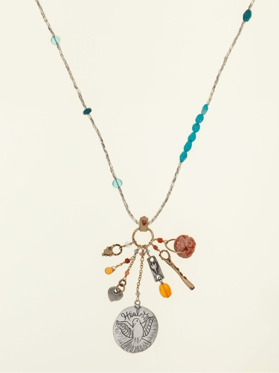 Kindness Heals Necklace — Handmade by Jes MaHarry