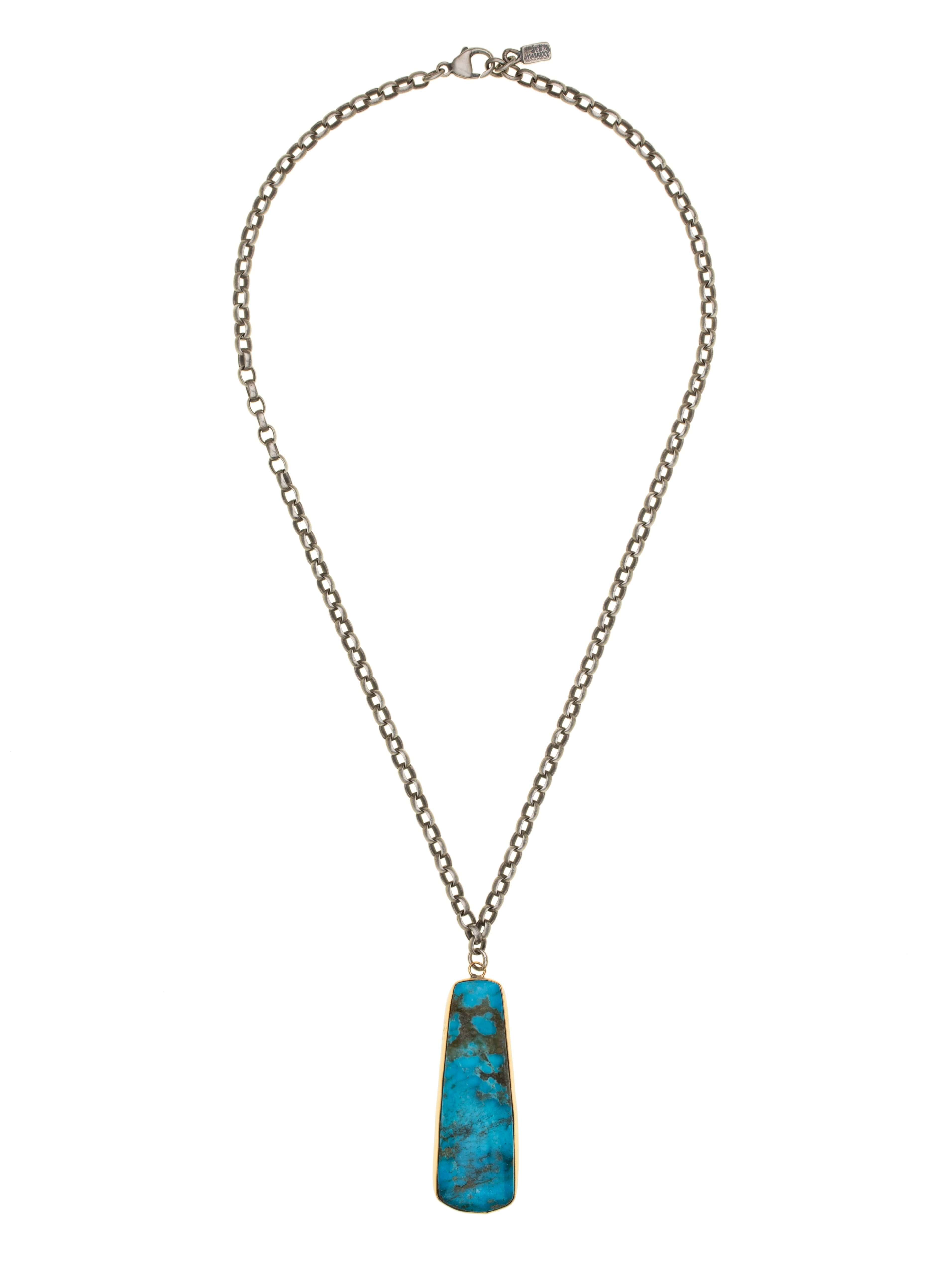 Turquoise Totem Necklace