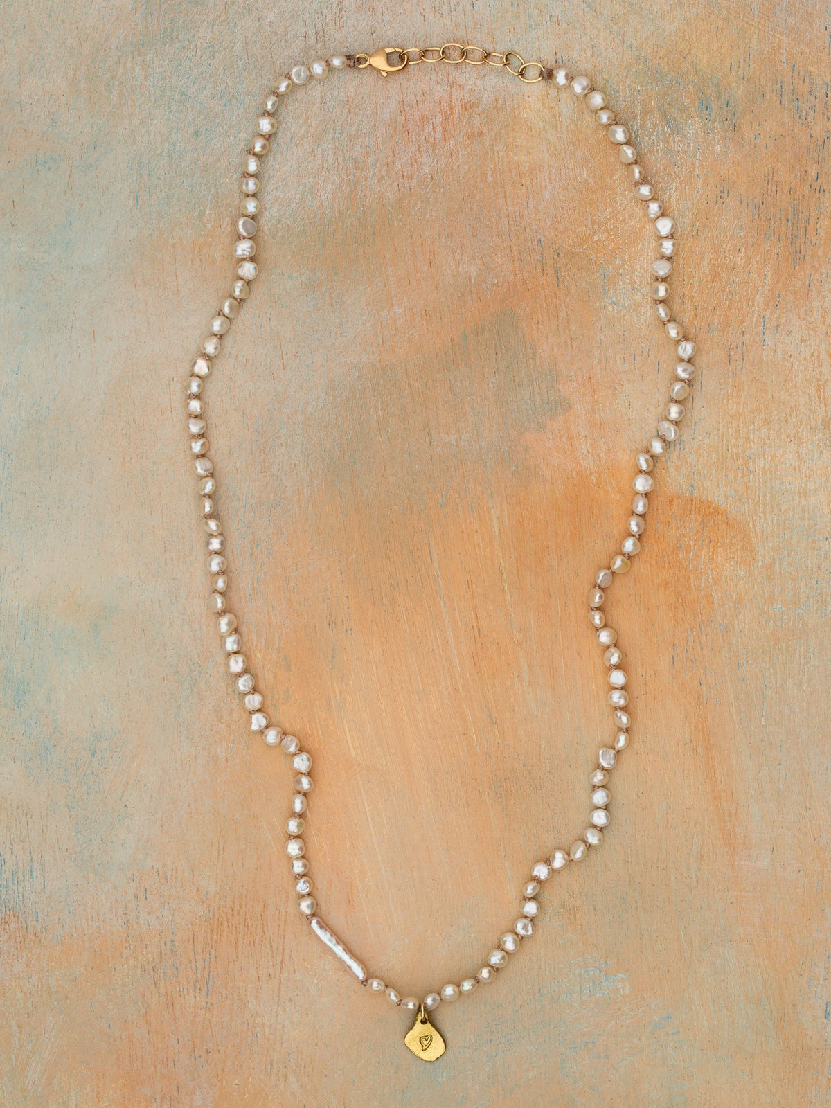 Pearl Love Necklace — Jes MaHarry