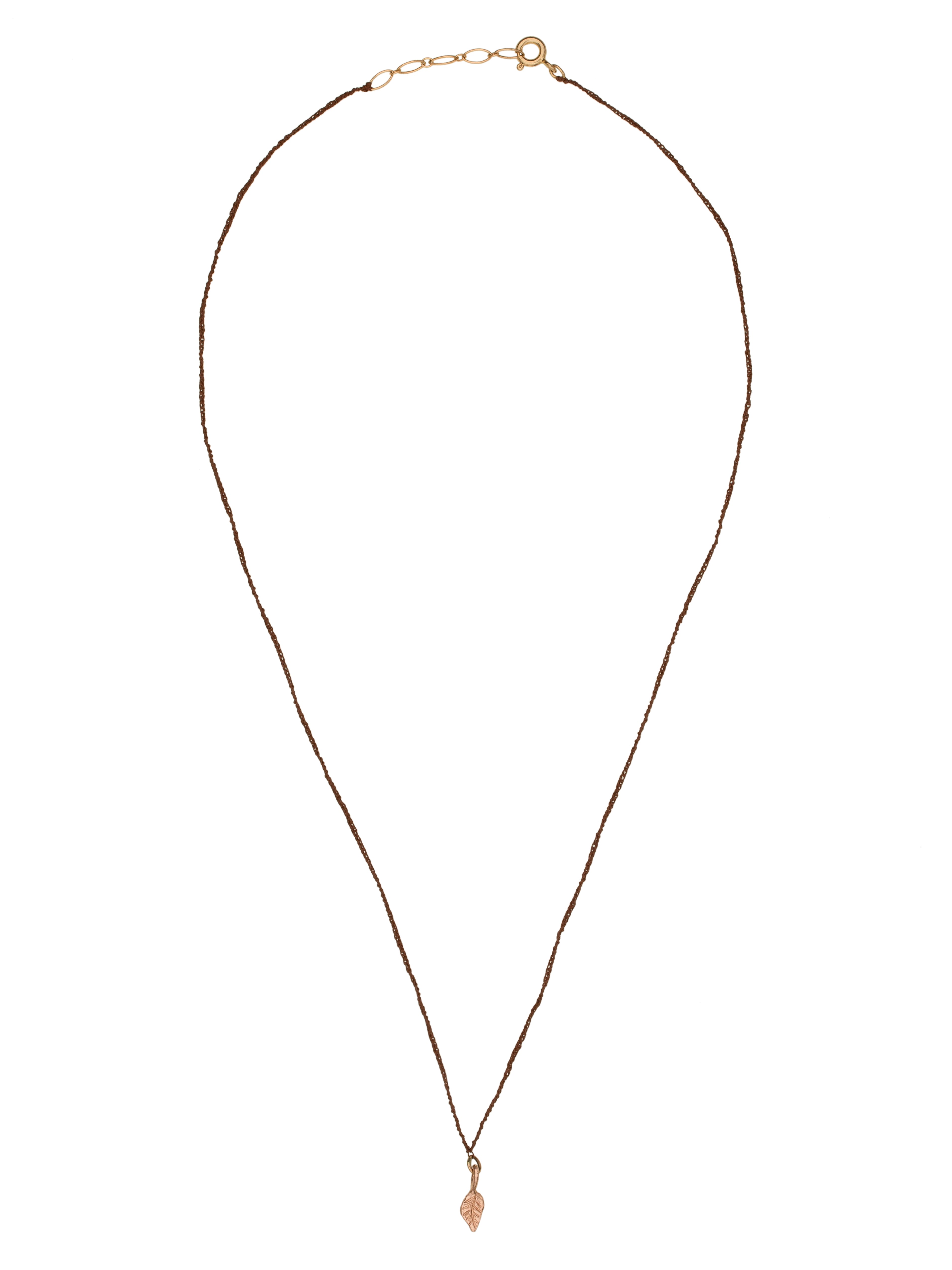 Rose Leaf Necklace