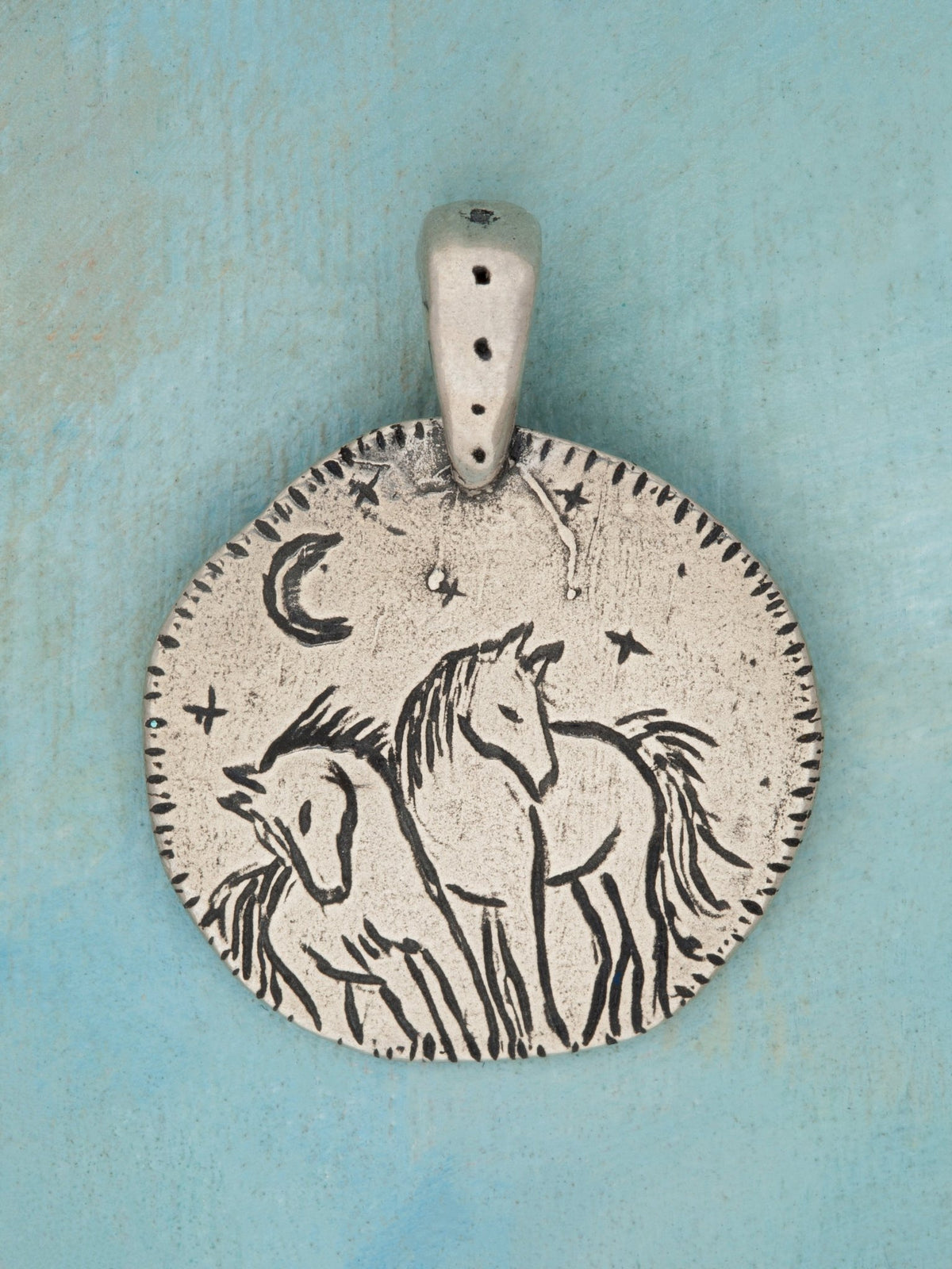 Full of Love Horse Charm — Handmade by Jes MaHarry