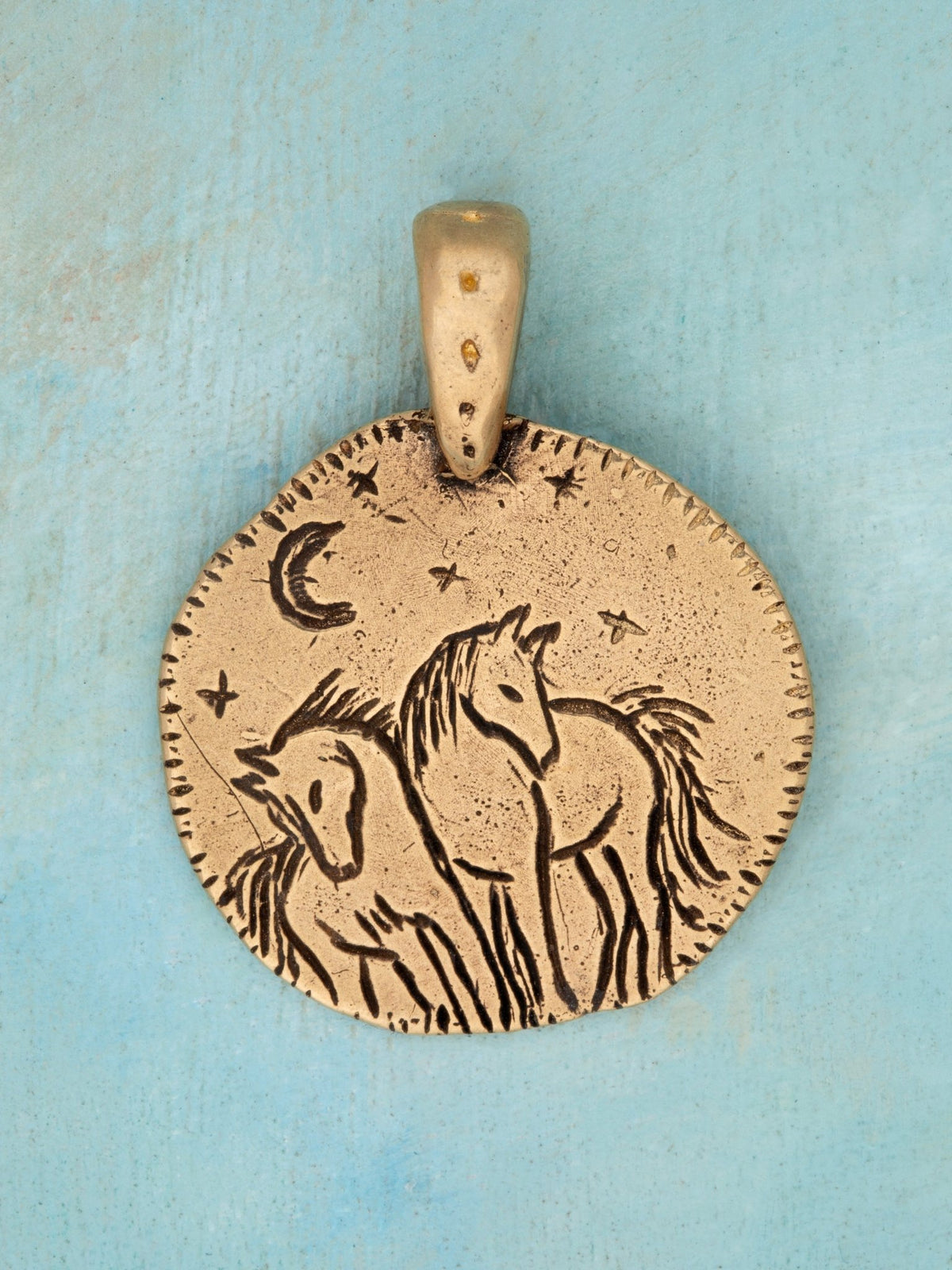 Full of Love Horse Charm — Handmade by Jes MaHarry