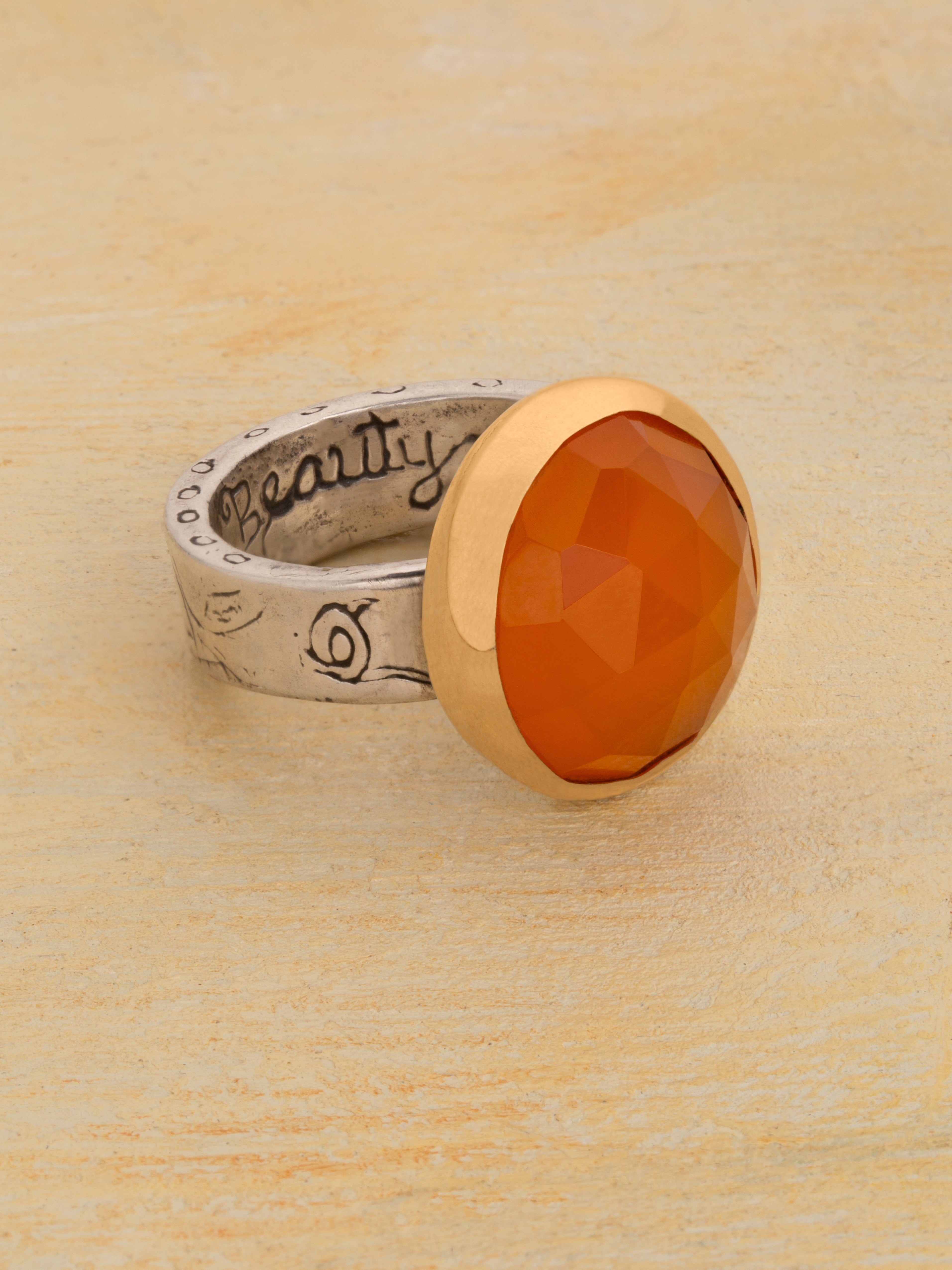 Courage and Love Ring