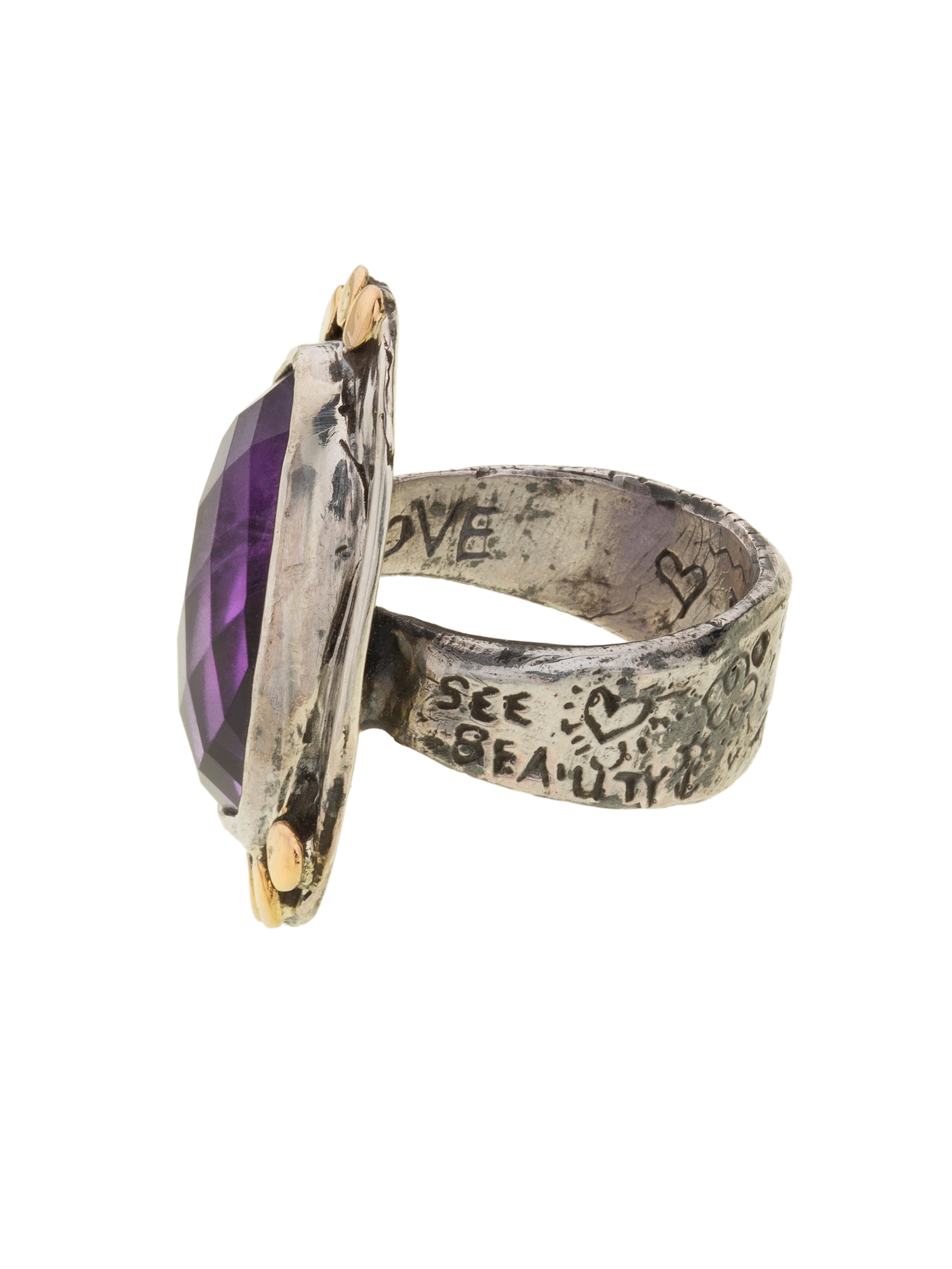 Purple Paradise Ring