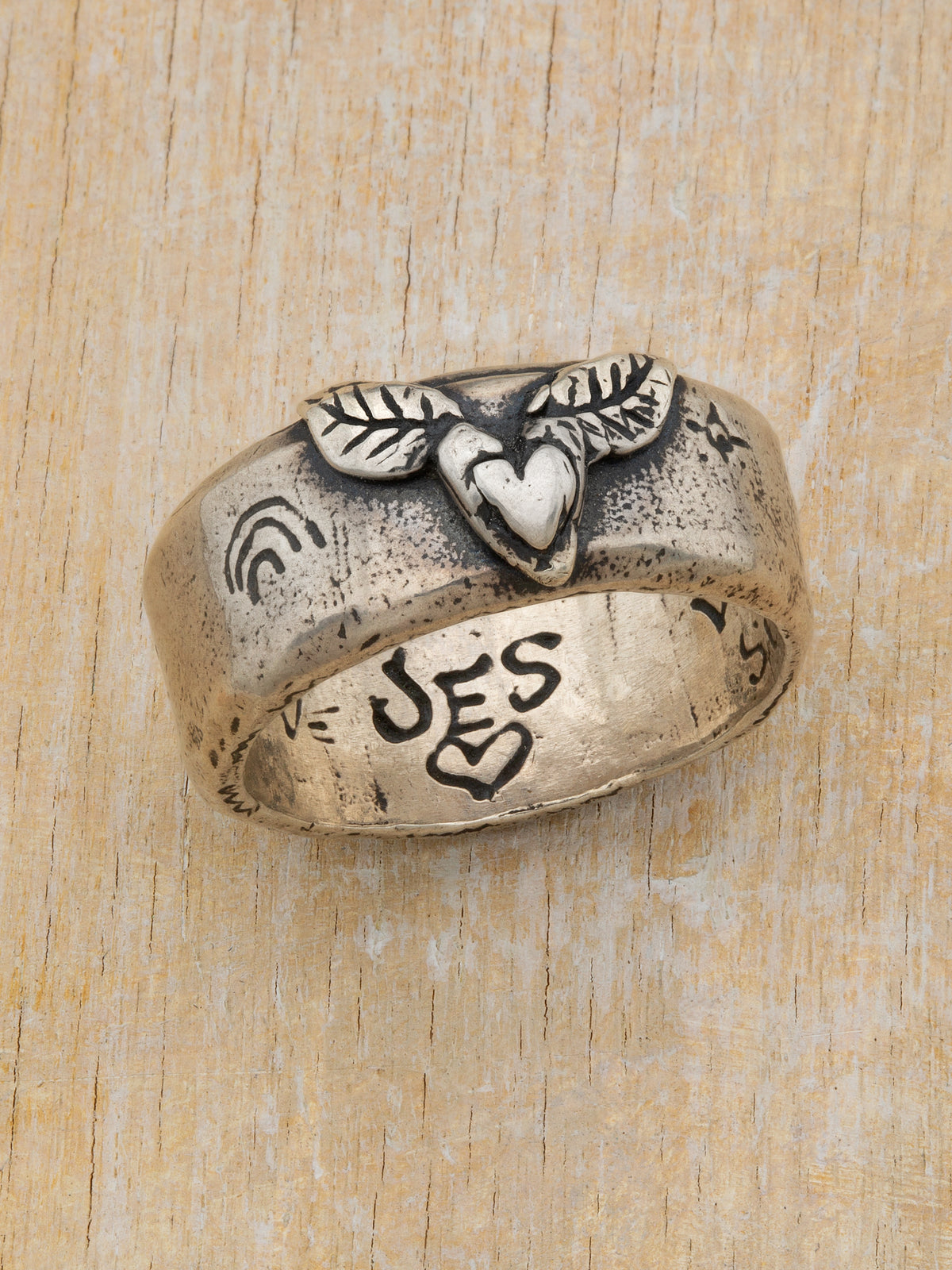 Winged Love Ring