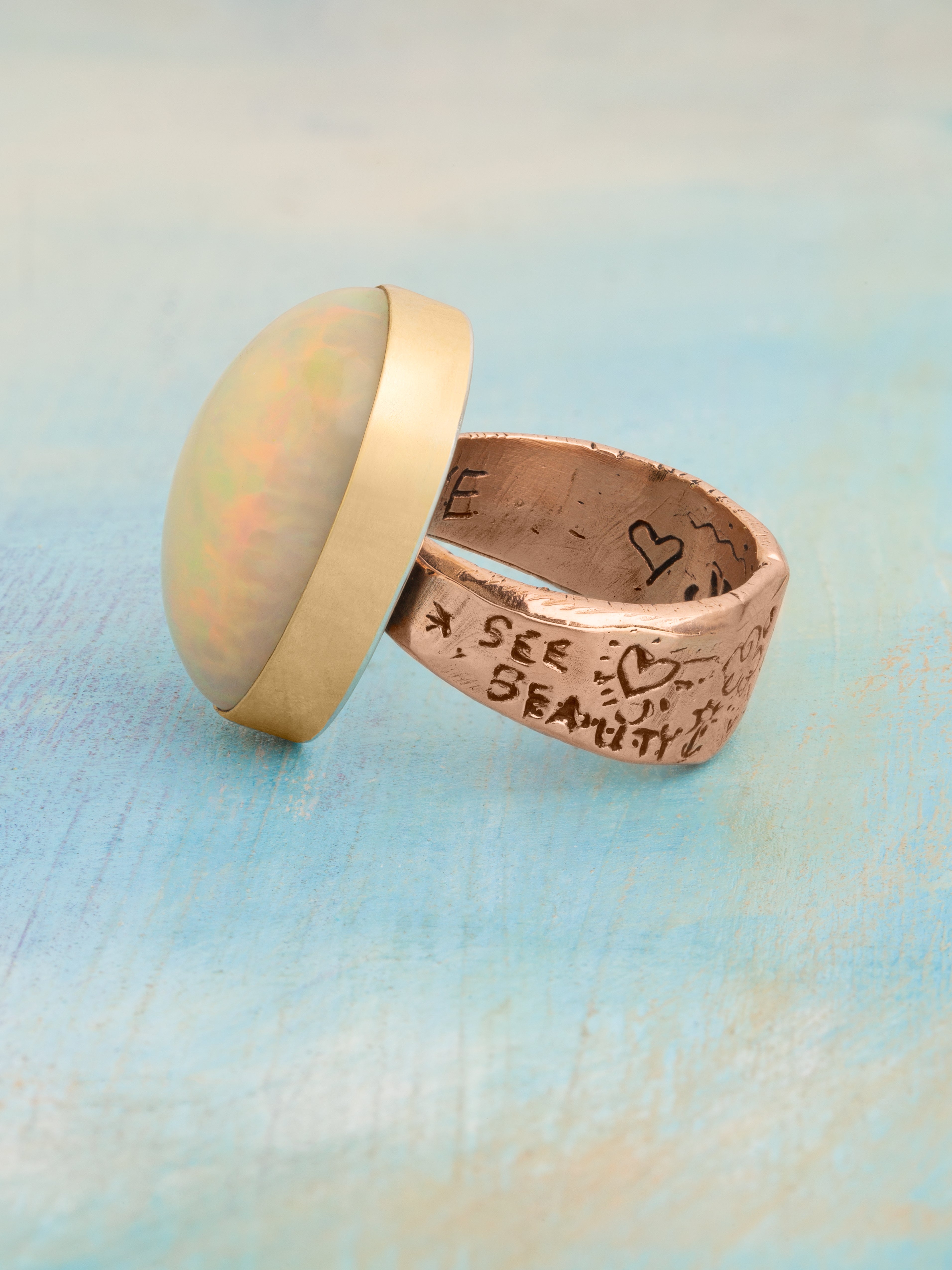 Artists Stone Ring