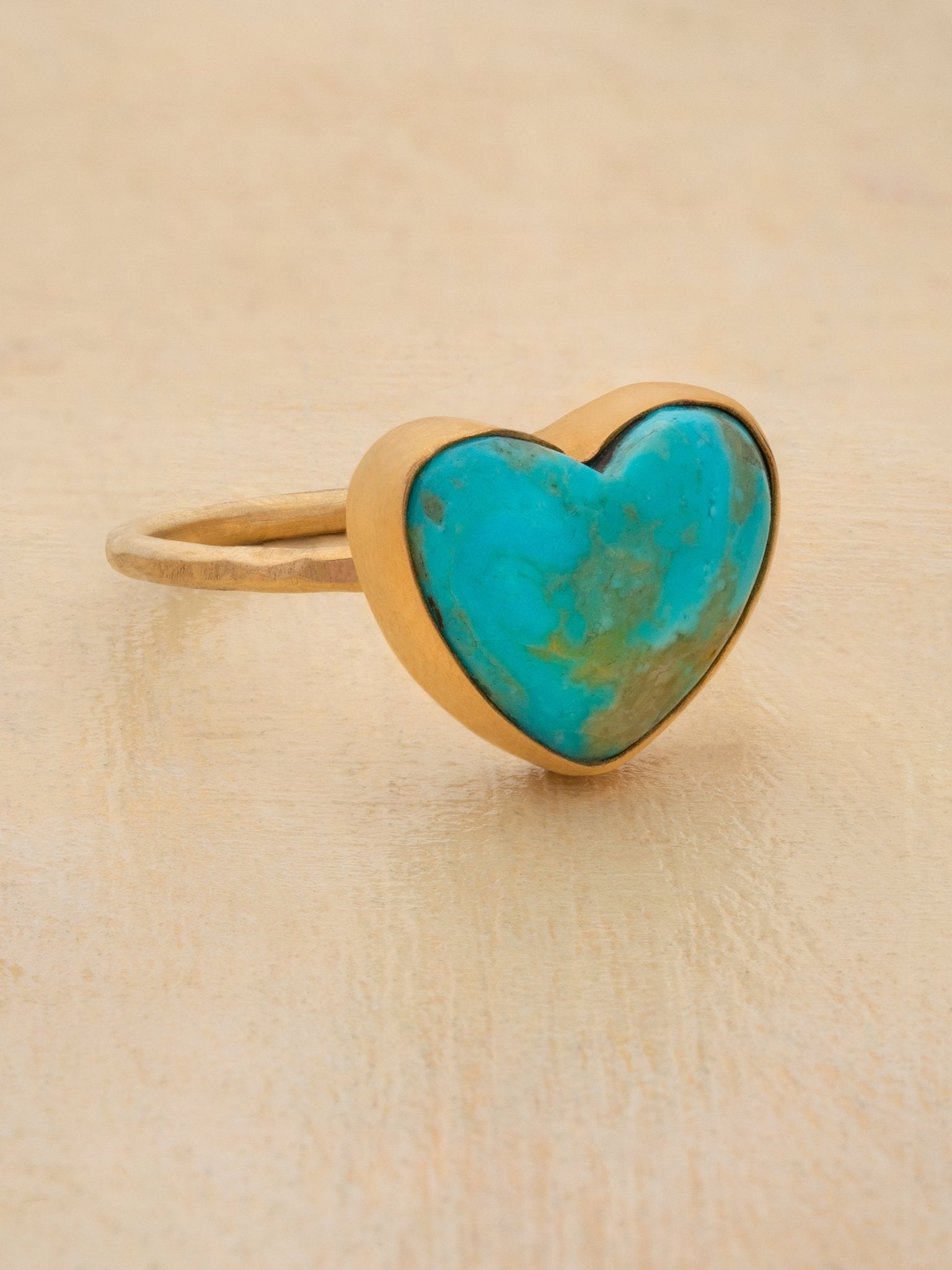 Turquoise Love Ring - Jes MaHarry