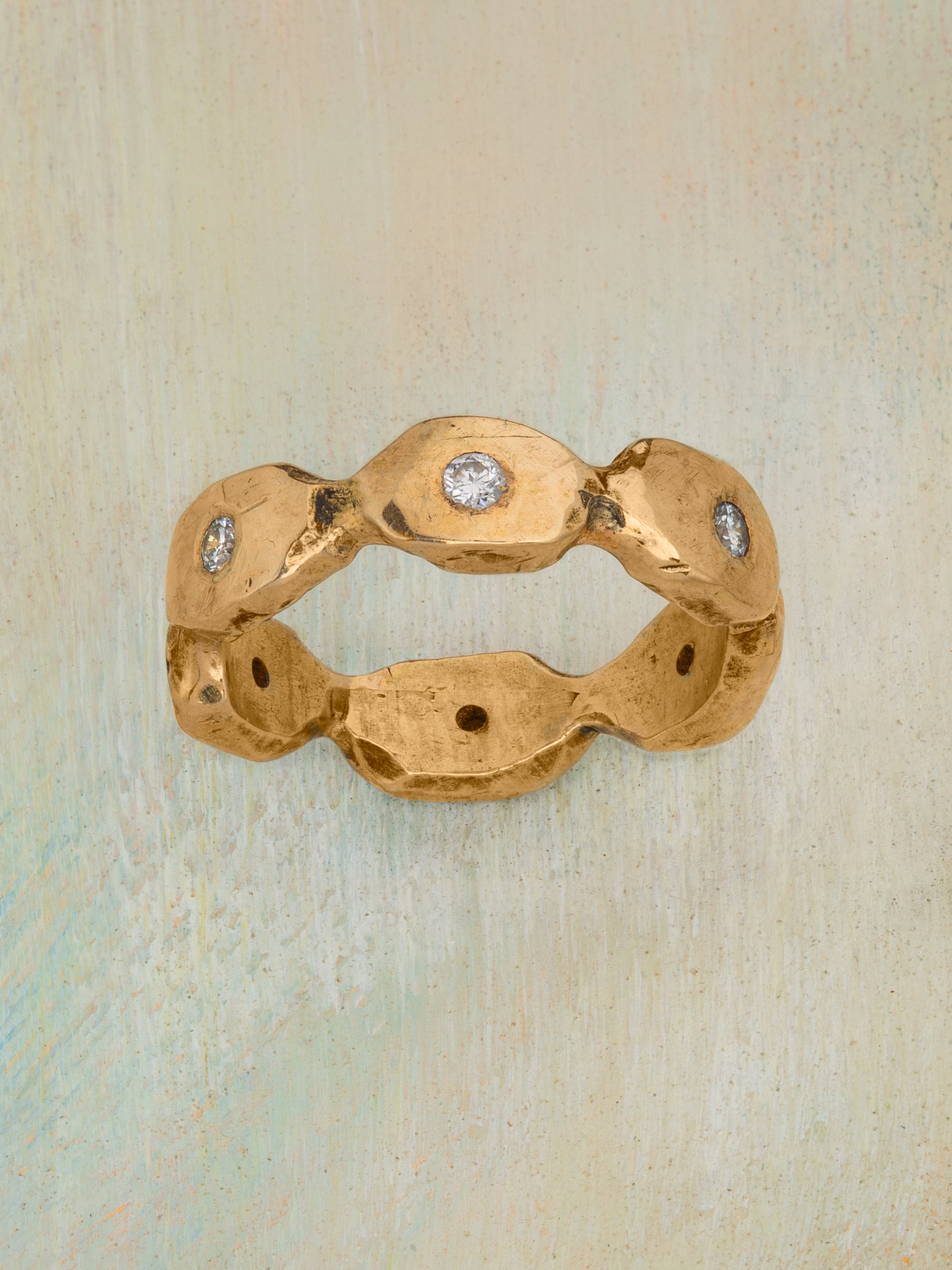 Whispering Diamonds Ring