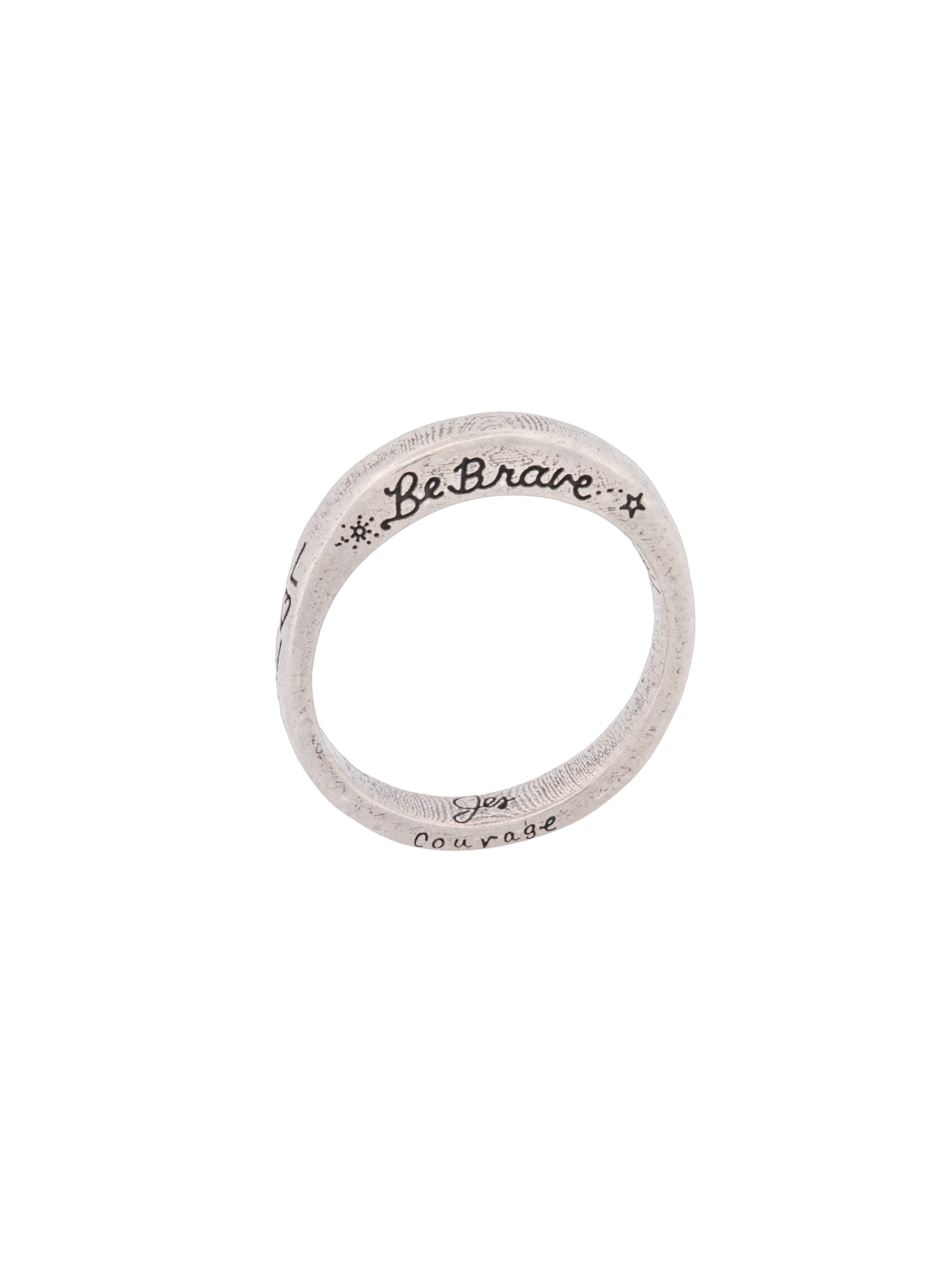 Be Brave Ring