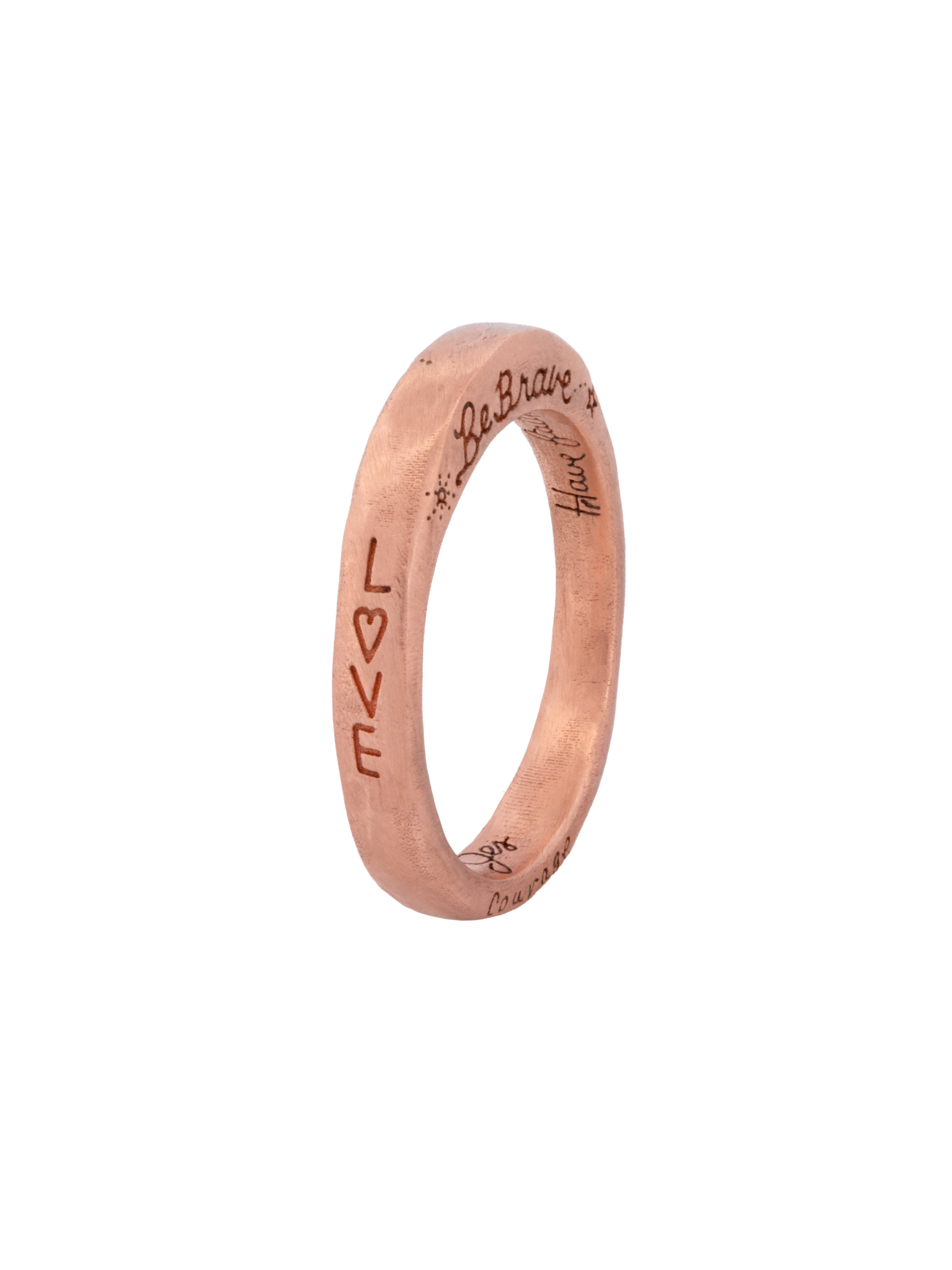 Be Brave Ring