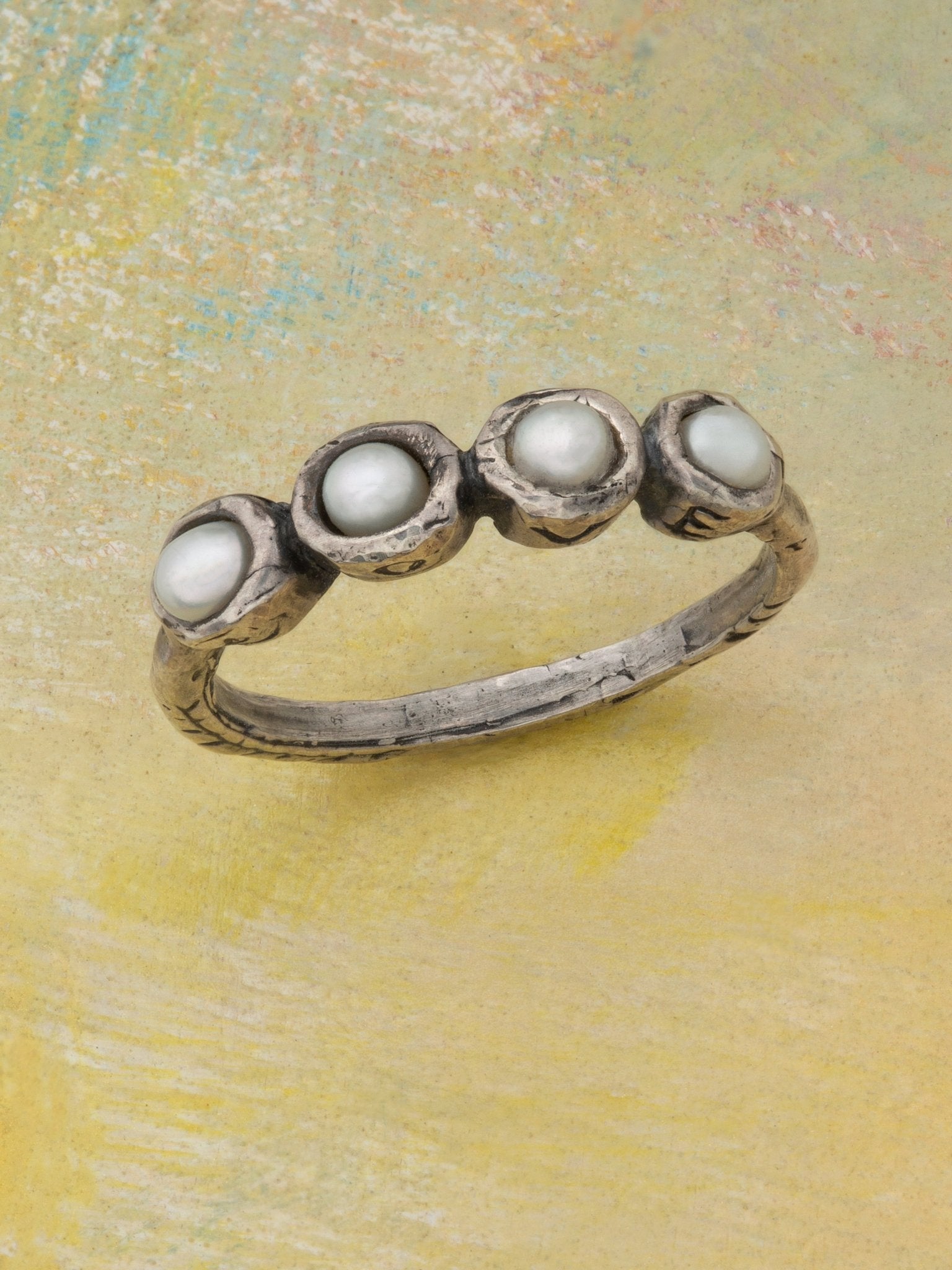 Silver Tide Ring - Jes MaHarry