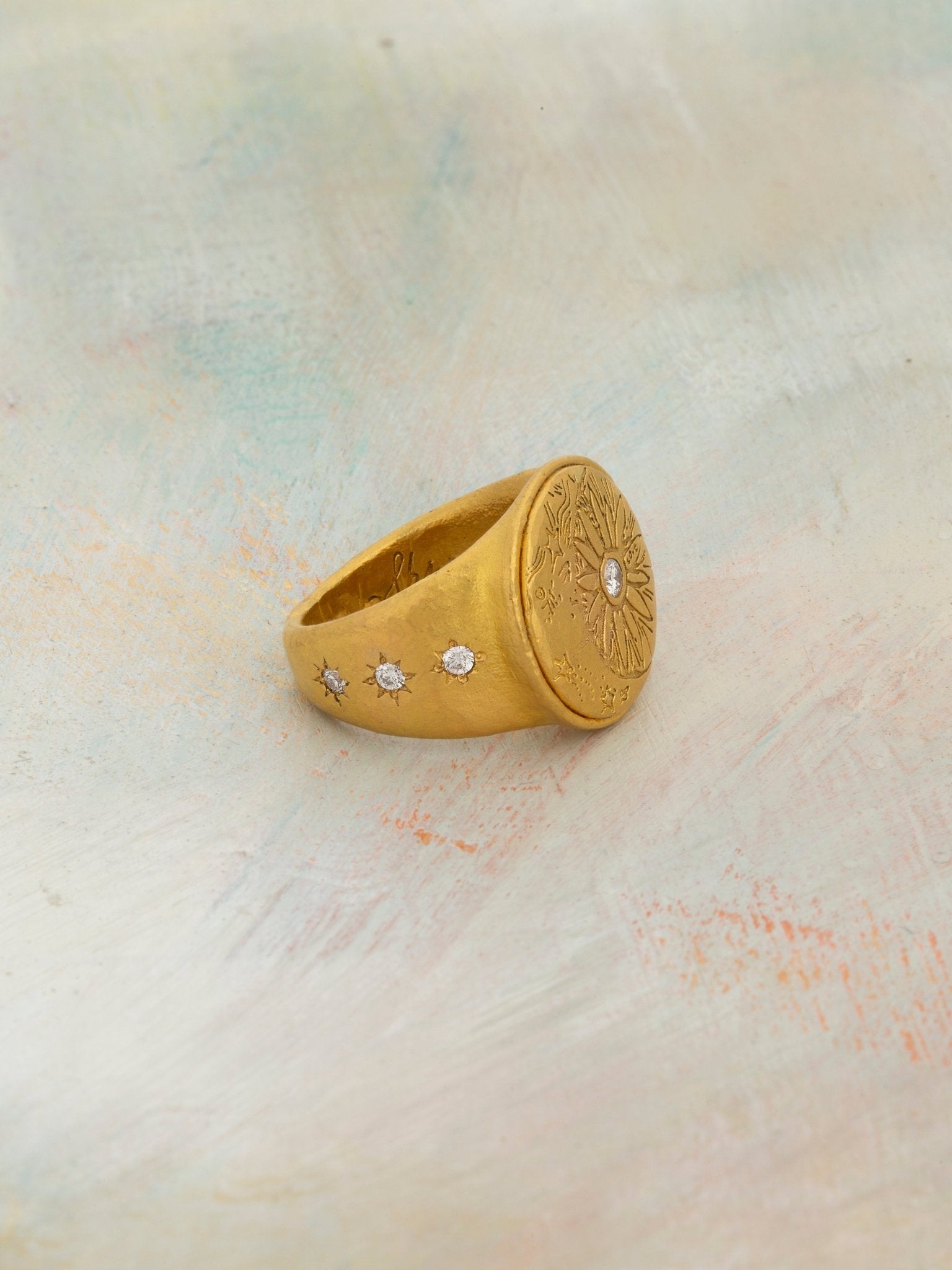 Moon and Sun Ring - Jes MaHarry