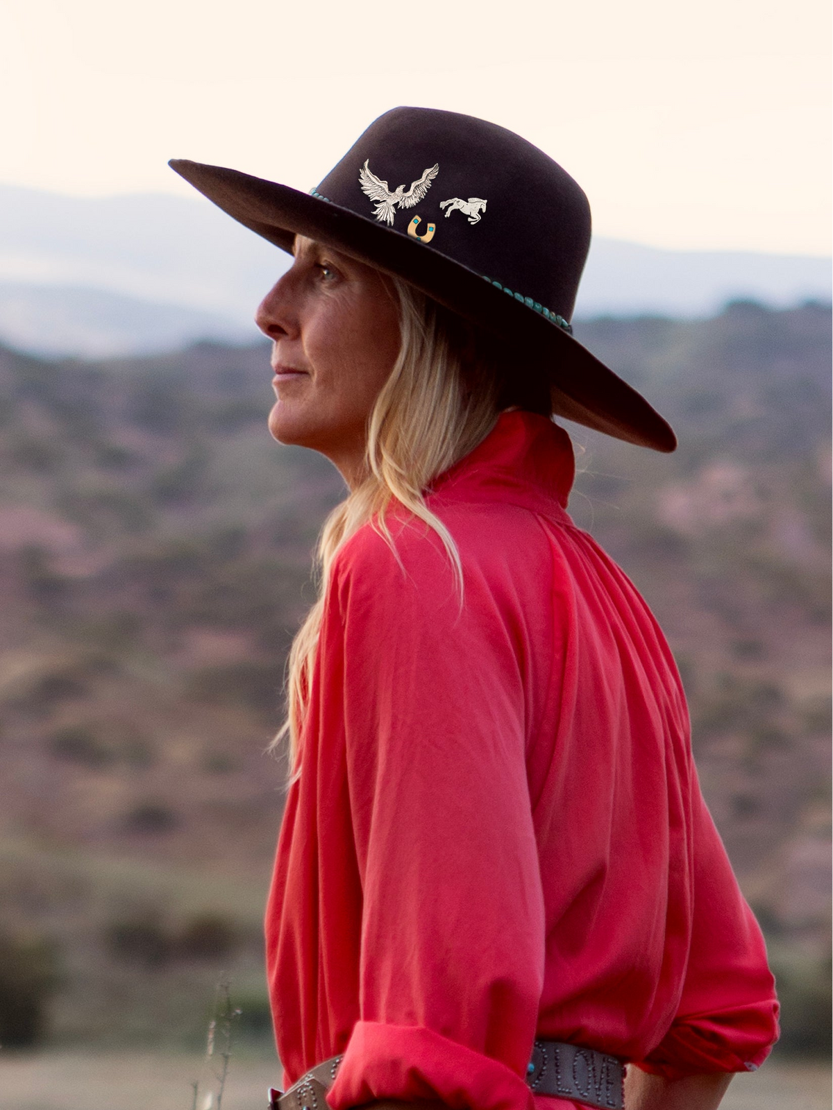 Ojai Cowgirl Hat in Chocolate