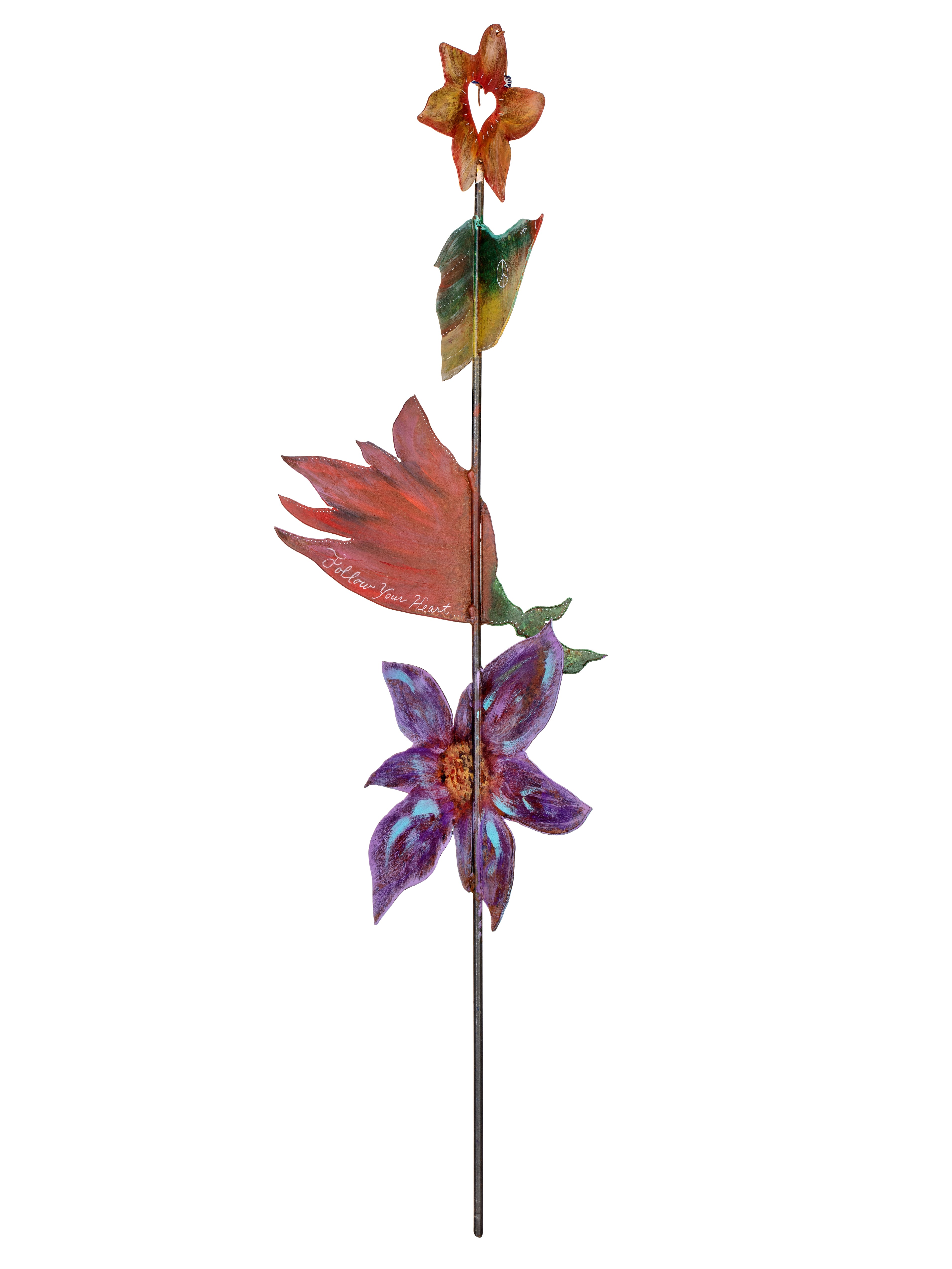 Peaceful Garden Steel Stake