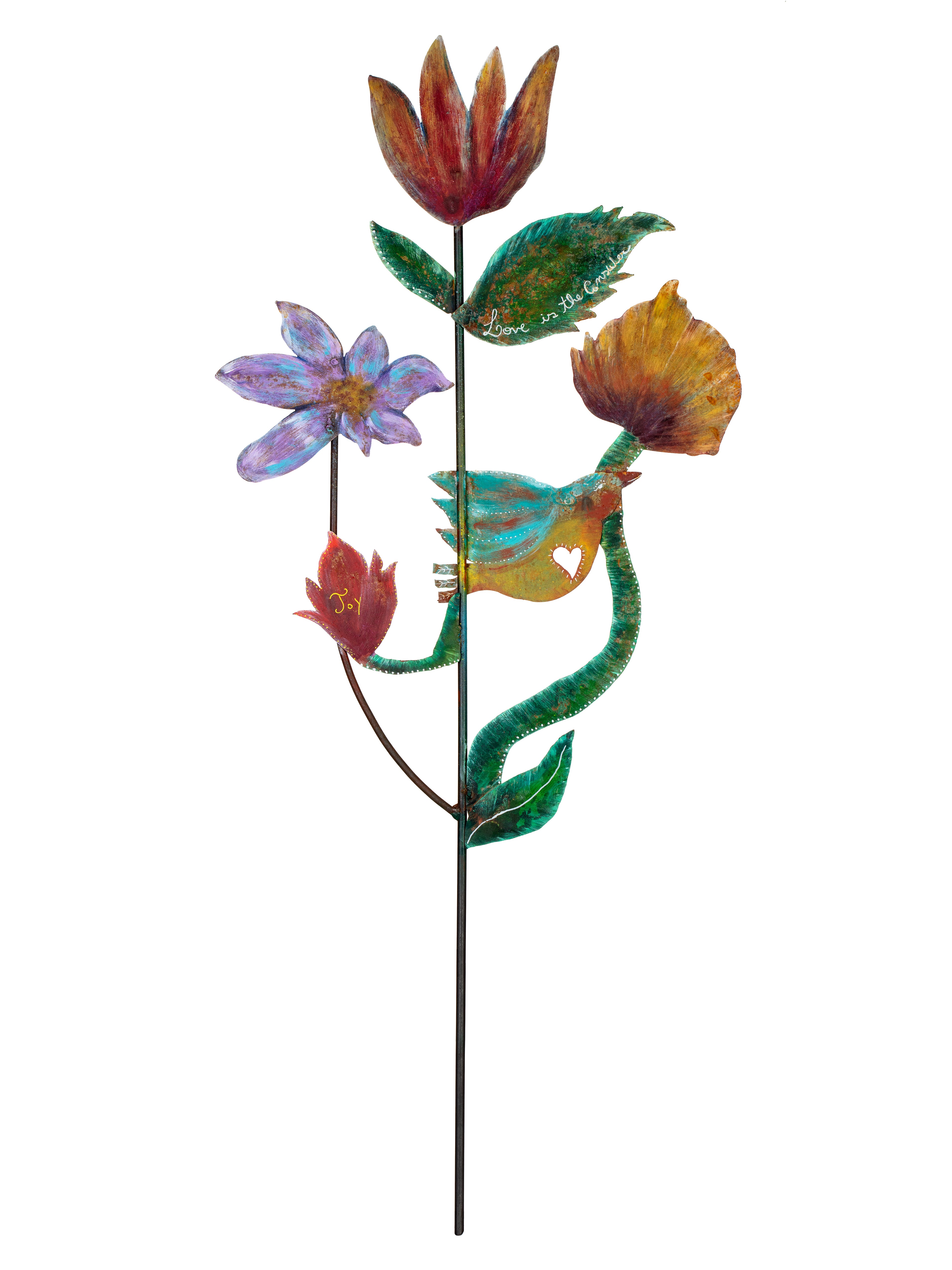 Tulip Garden Steel Piece