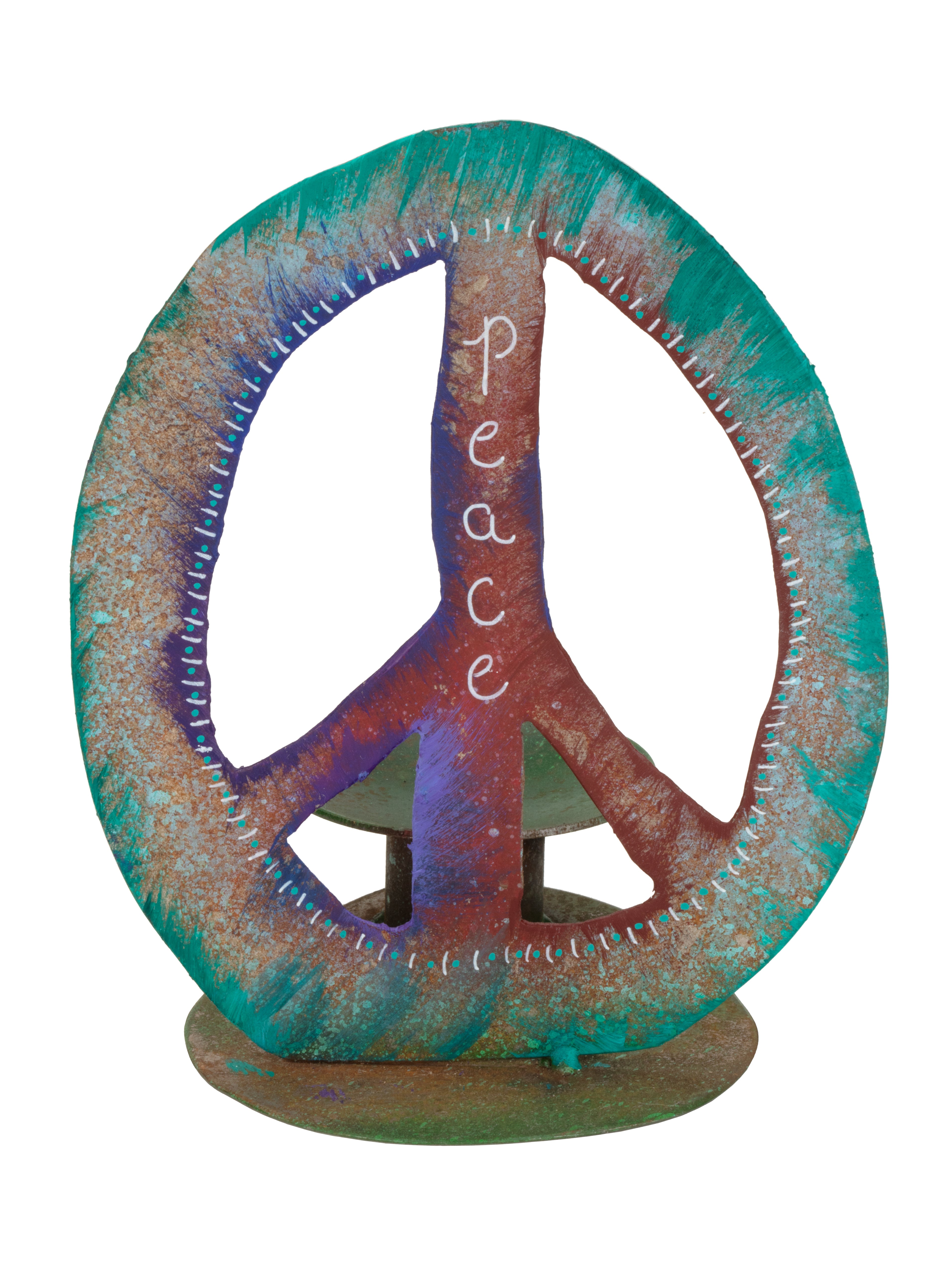 May Peace Shine Candle Holder