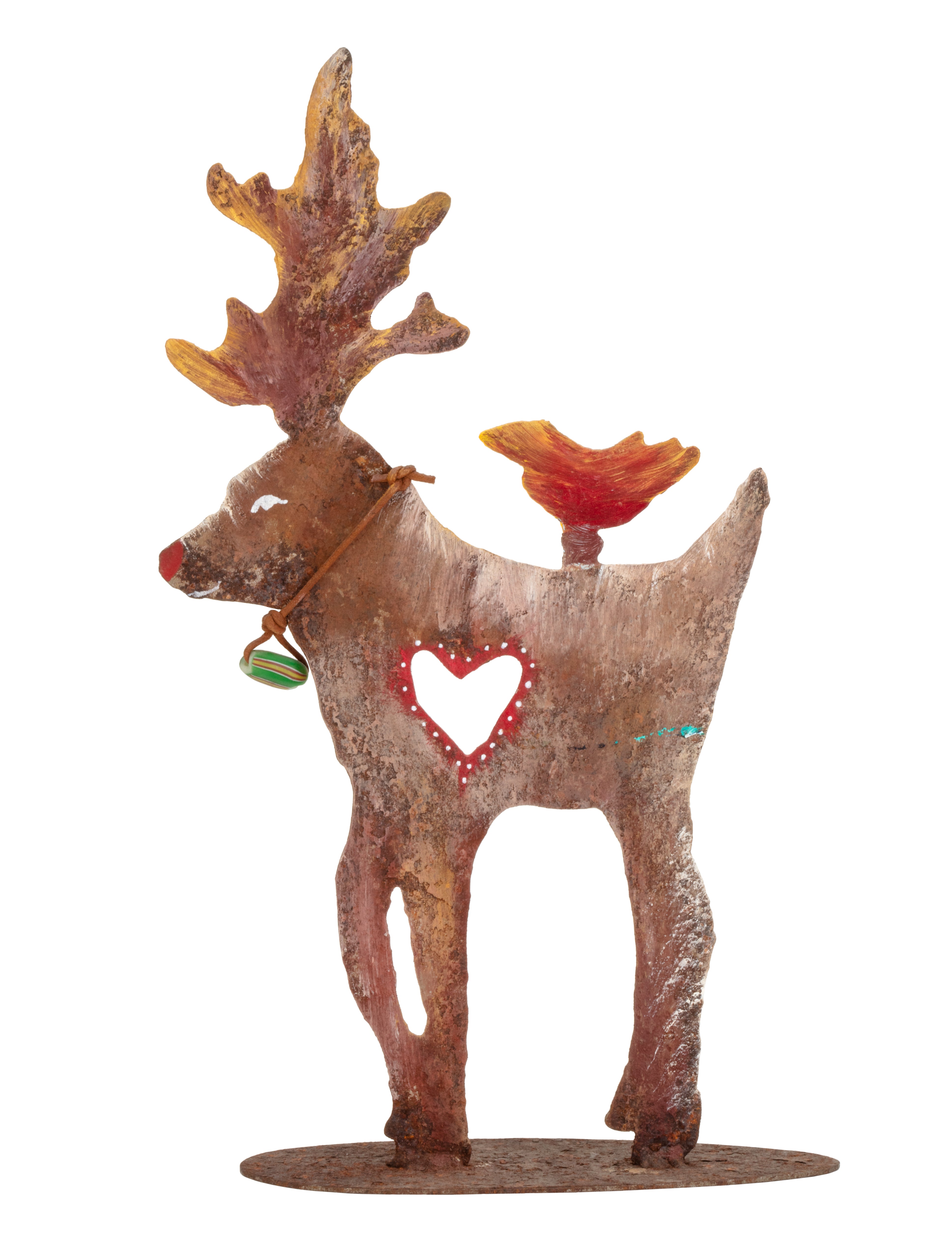 Rudolph and Friend Steel Piece