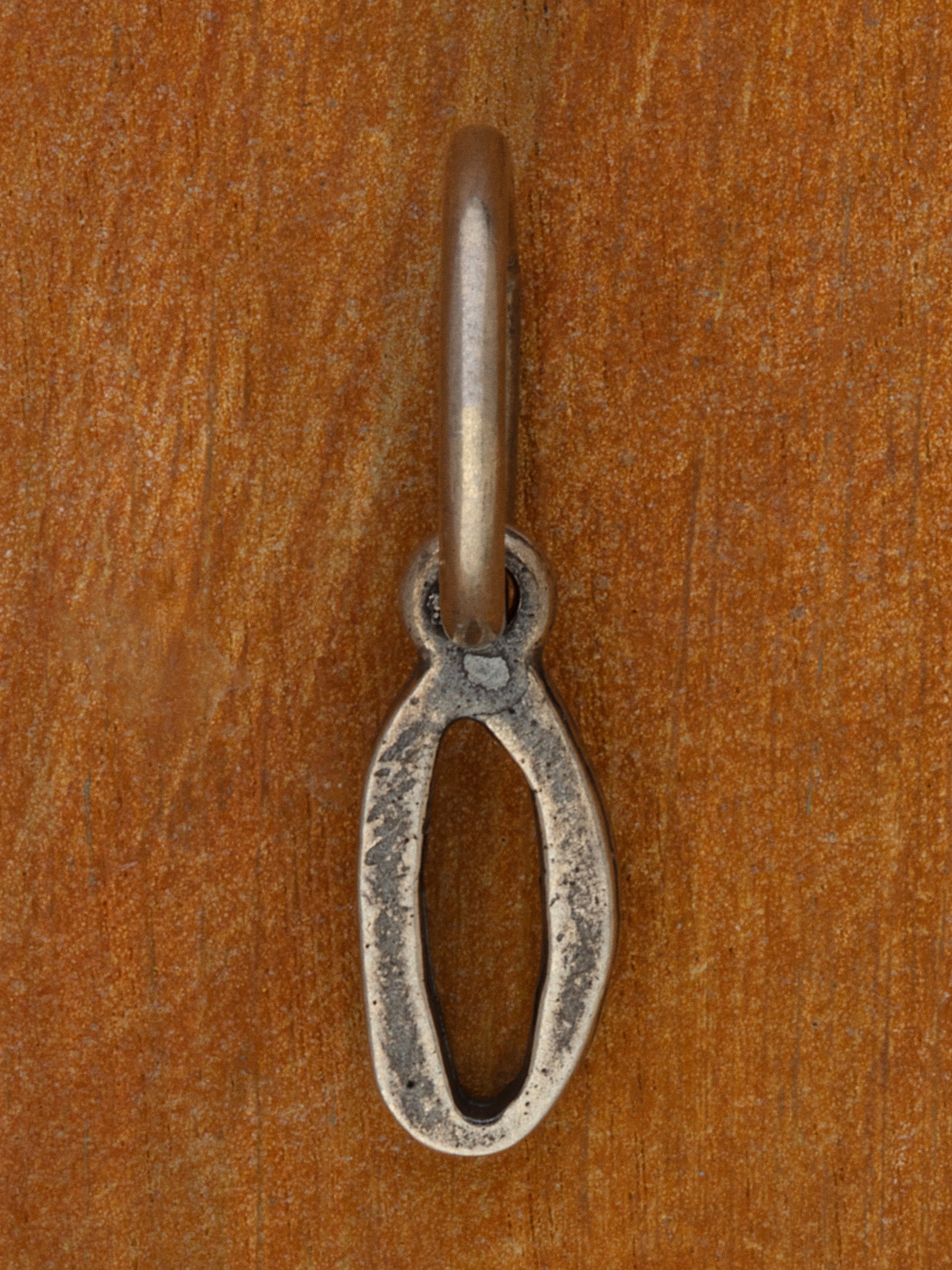 Artful Letter Silver Charm