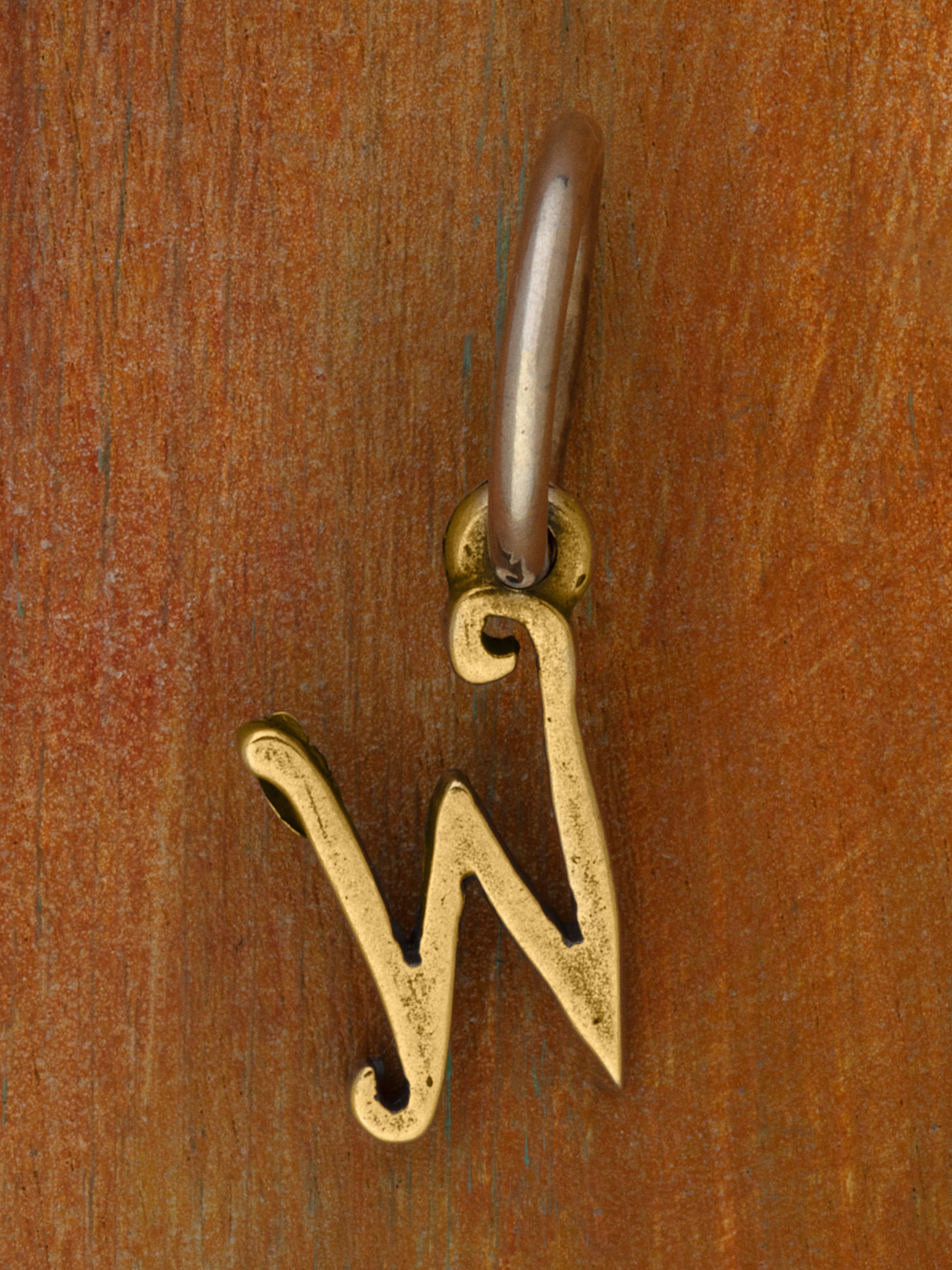 Artful Letter 14K Yellow Gold Charm