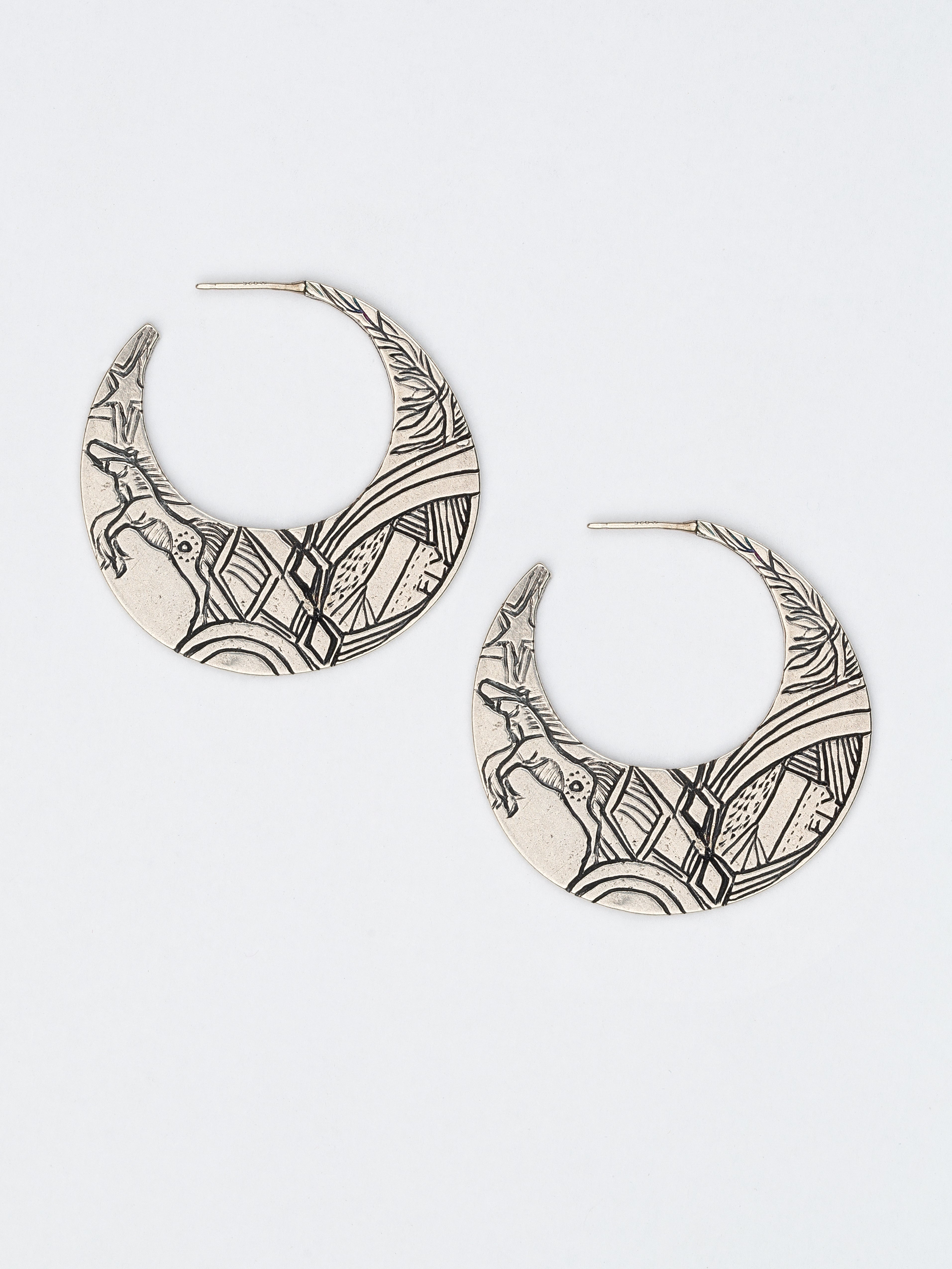 Climb High Sterling Earrings